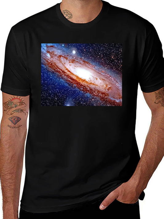 Galaxy Graphic T-Shirt - Mens Black Tee