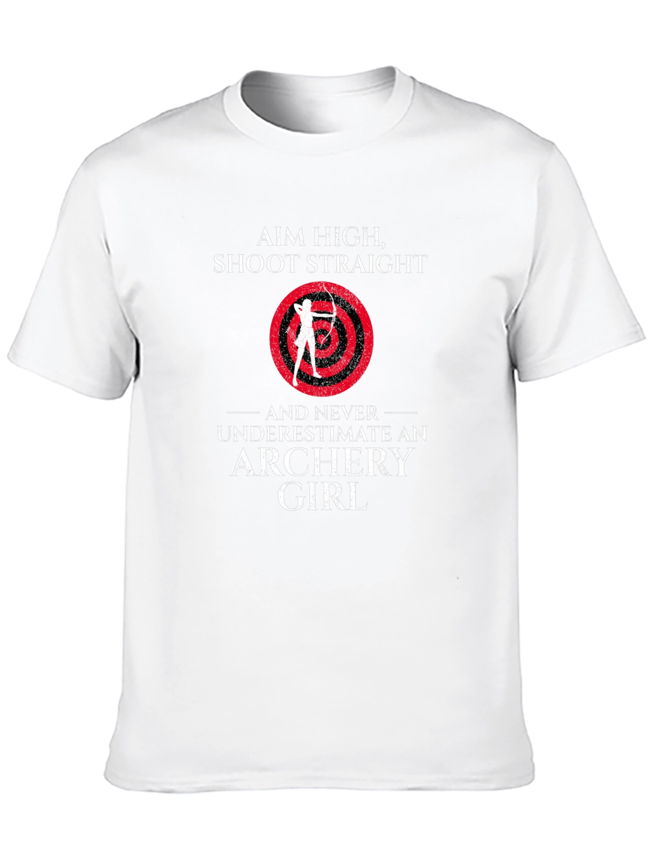 Aim High Archery Girl Graphic Tee