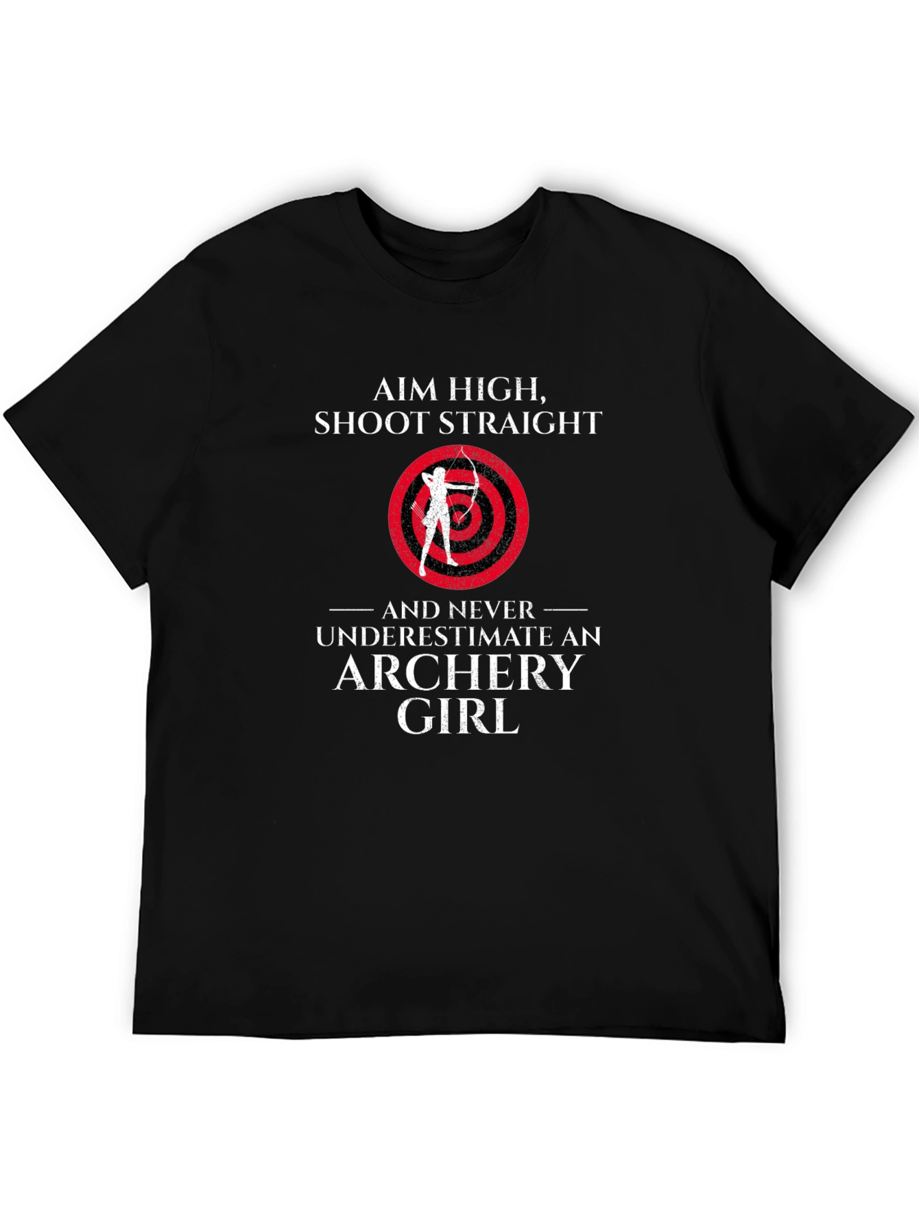 Aim High Archery Girl Graphic Tee