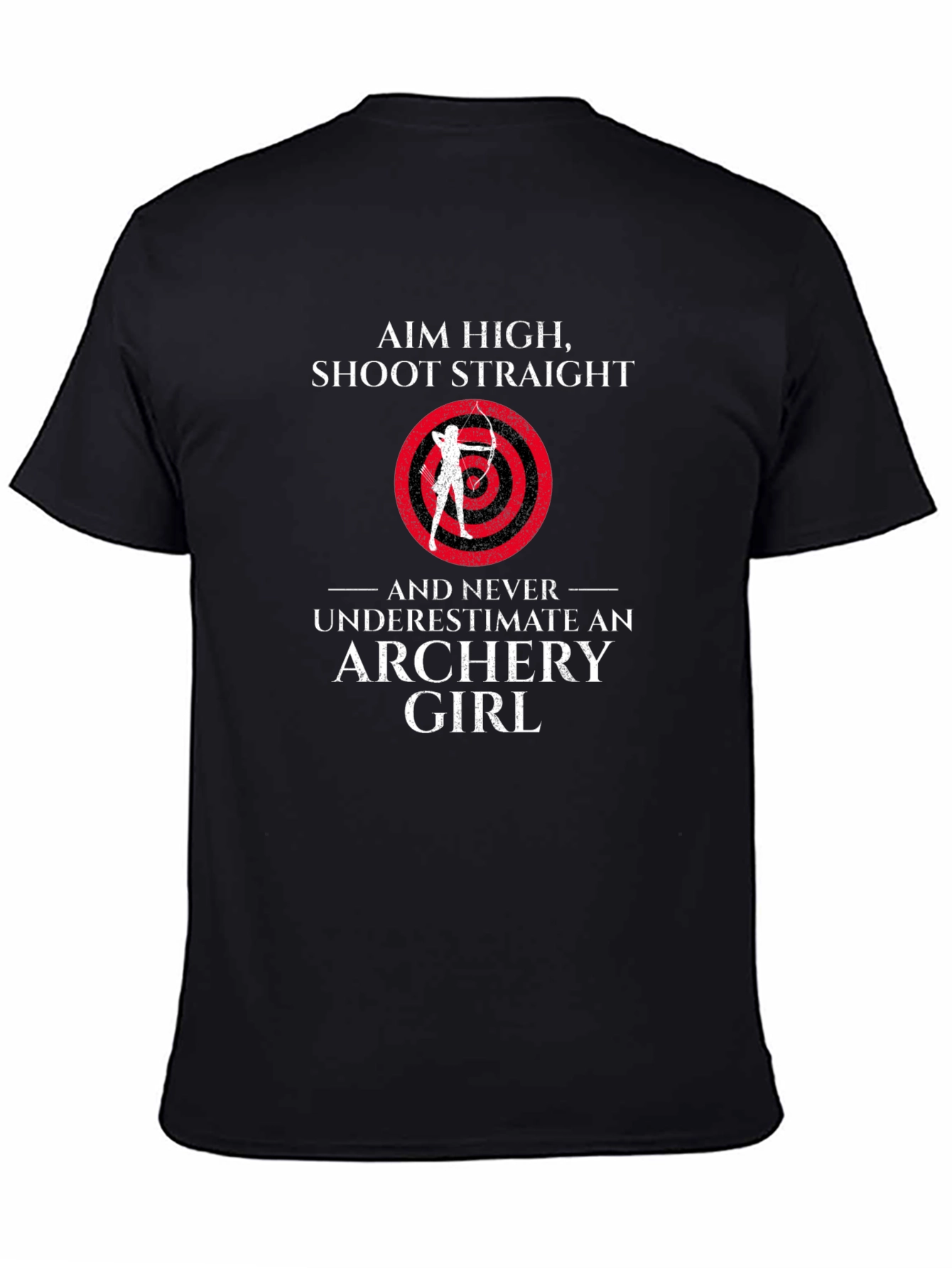 Aim High Archery Girl Graphic Tee