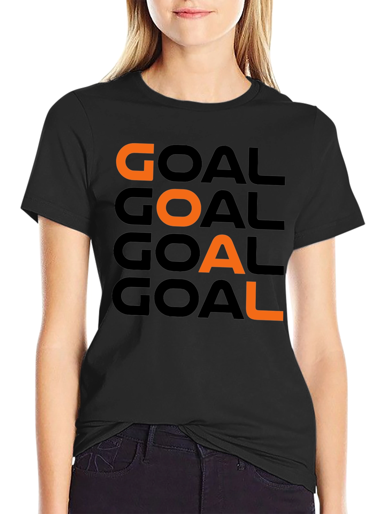 Goal T-Shirt - Black Graphic Tee