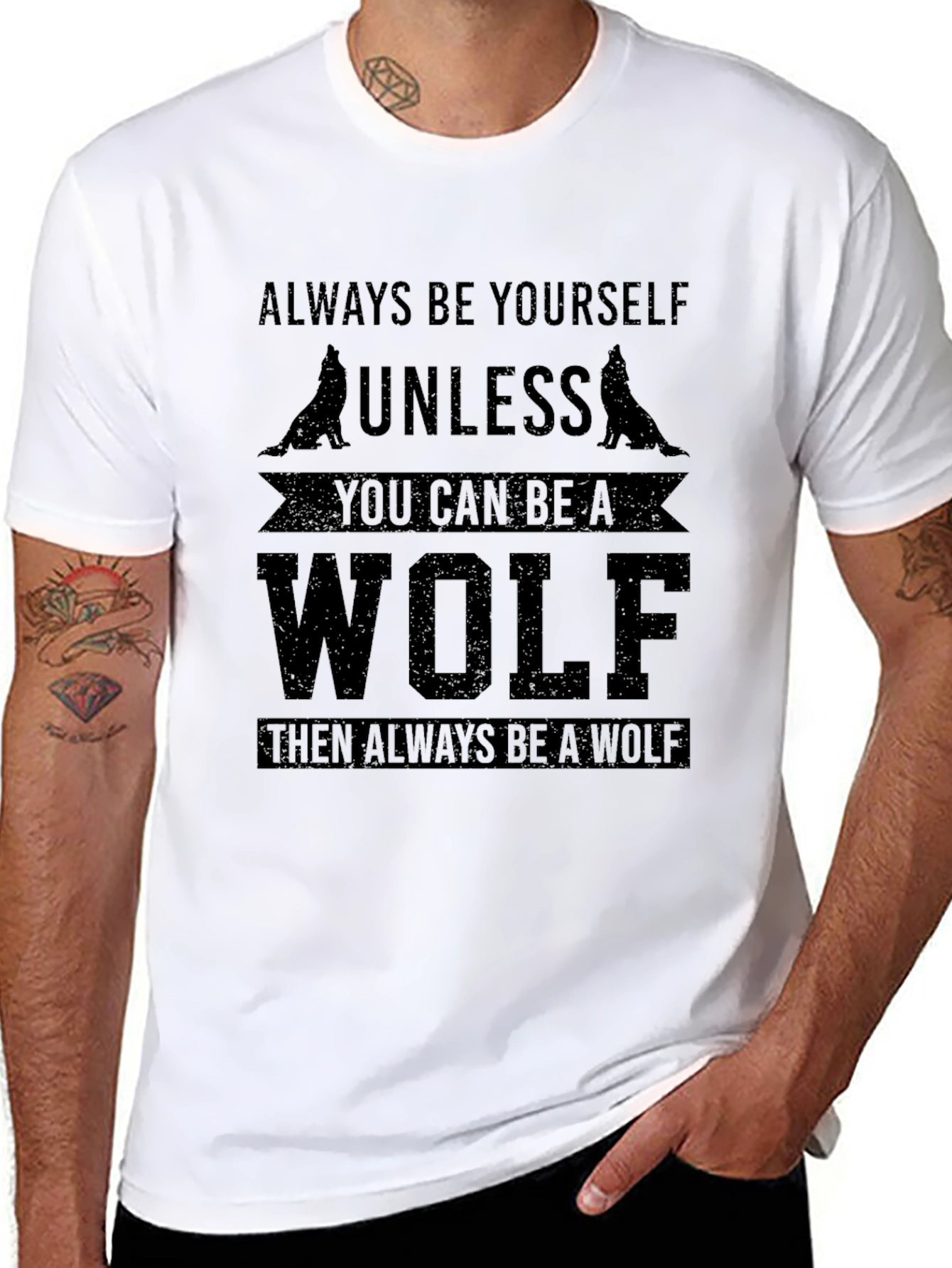 Always Be Yourself Unless Wolf T-Shirt