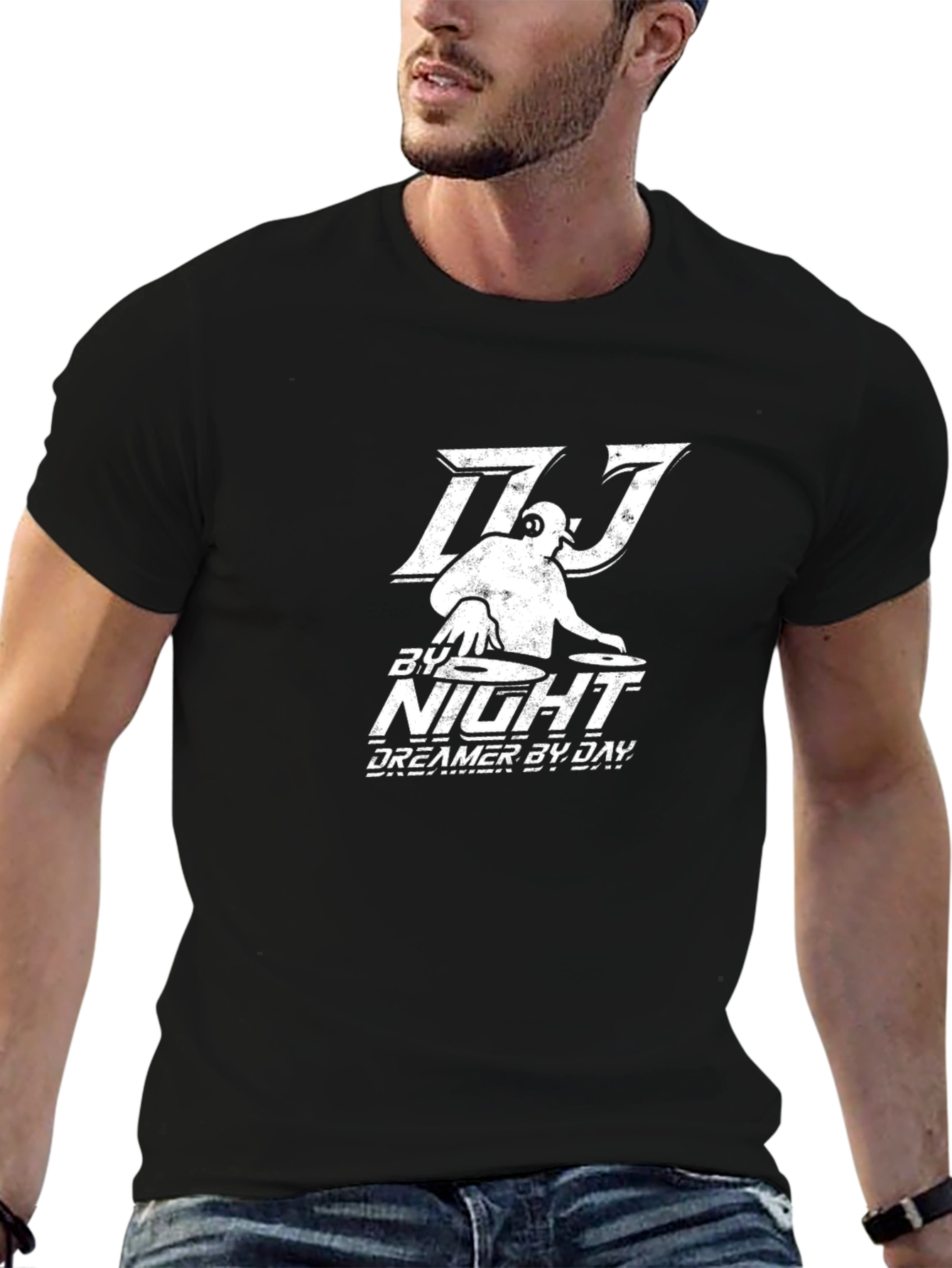 DJ by Night T-Shirt - Dreamer By Day