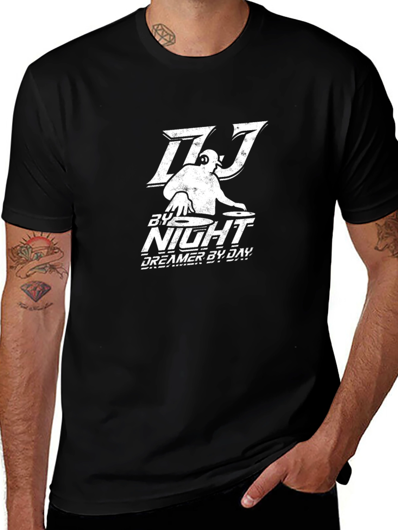 DJ by Night T-Shirt - Dreamer By Day