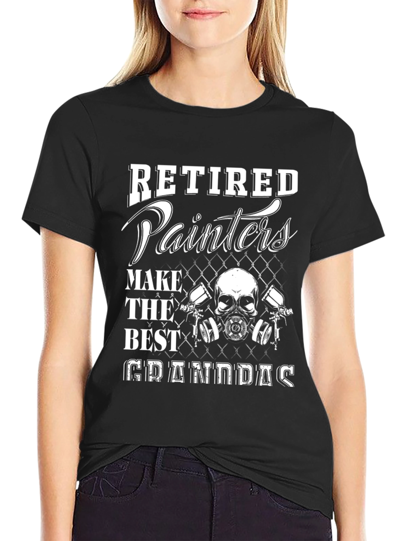 Retired Painters Best Grandpas T-Shirt