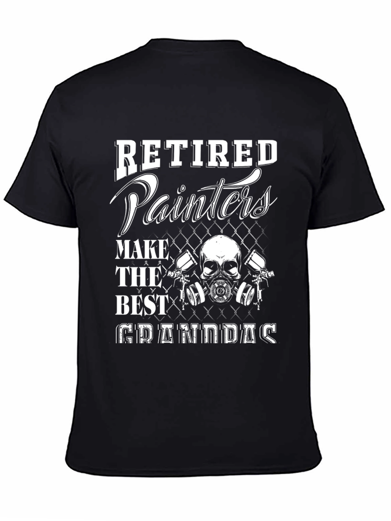Retired Painters Best Grandpas T-Shirt