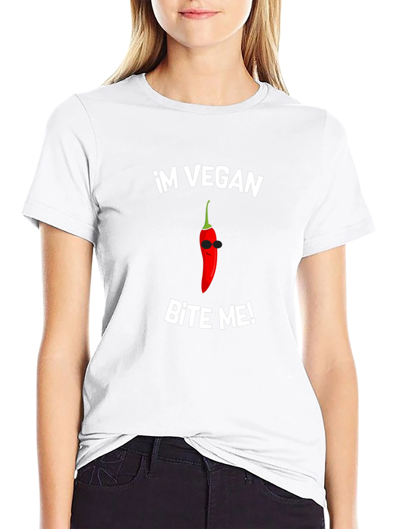 Im Vegan Bite Me! Graphic Tee