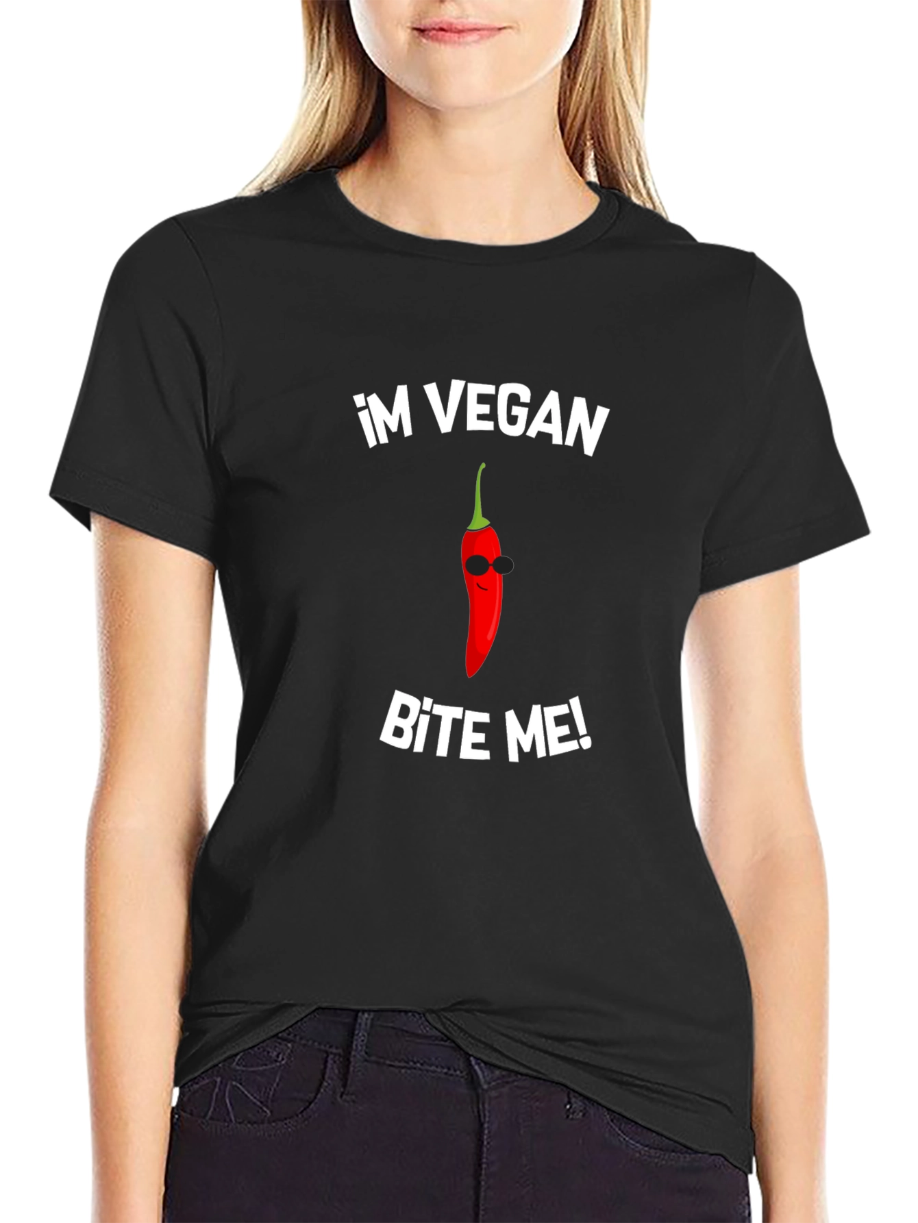 Im Vegan Bite Me! Graphic Tee