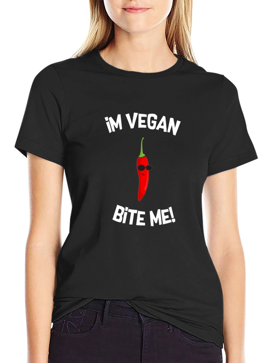 Im Vegan Bite Me! Graphic Tee