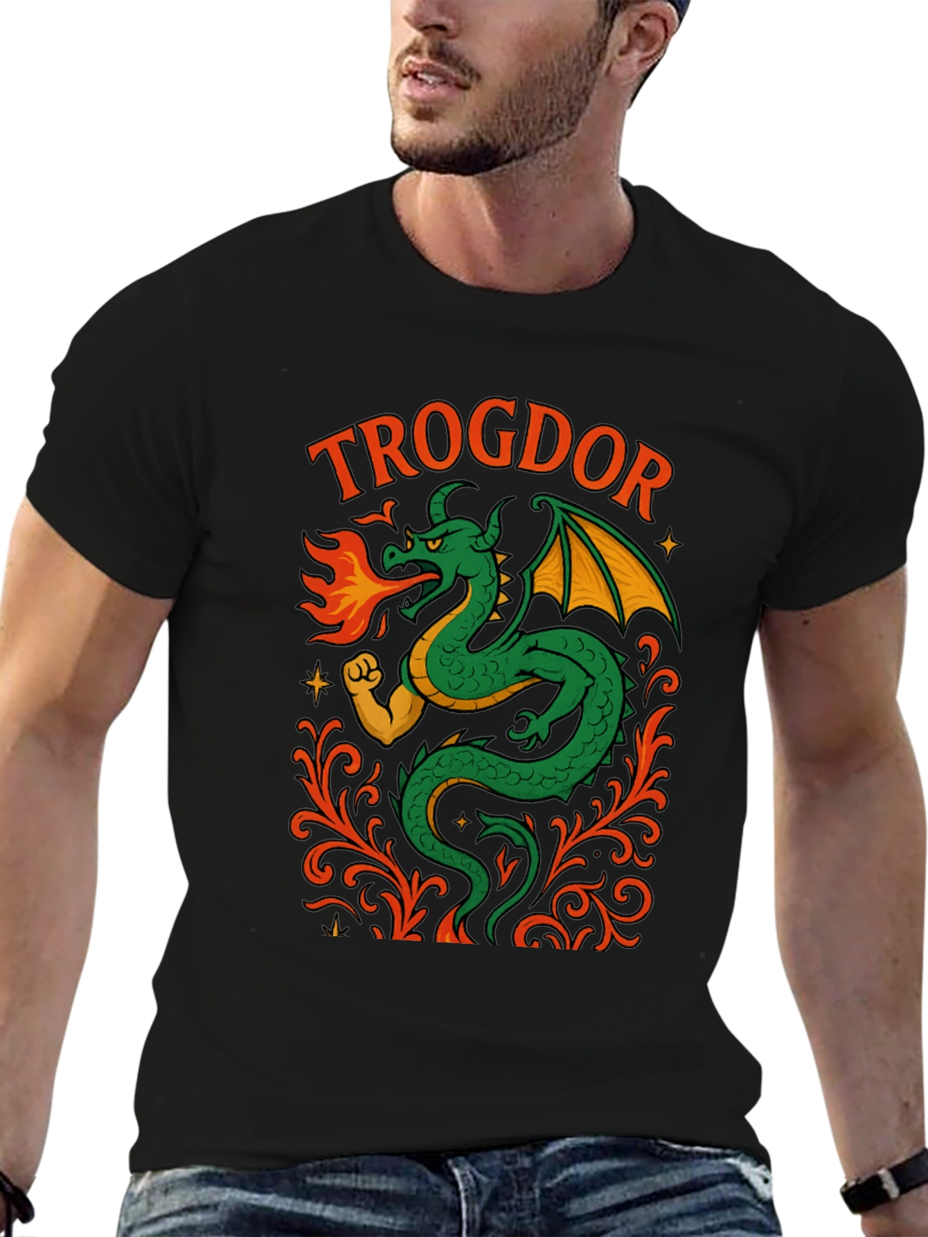 Trogdor the Burninator Graphic Tee