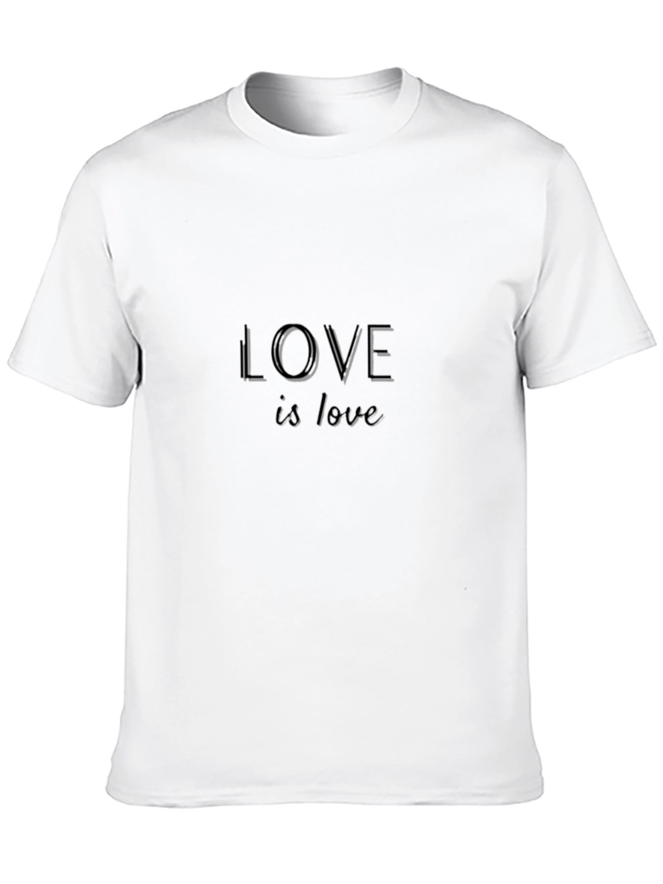 Love Is Love Black T-Shirt