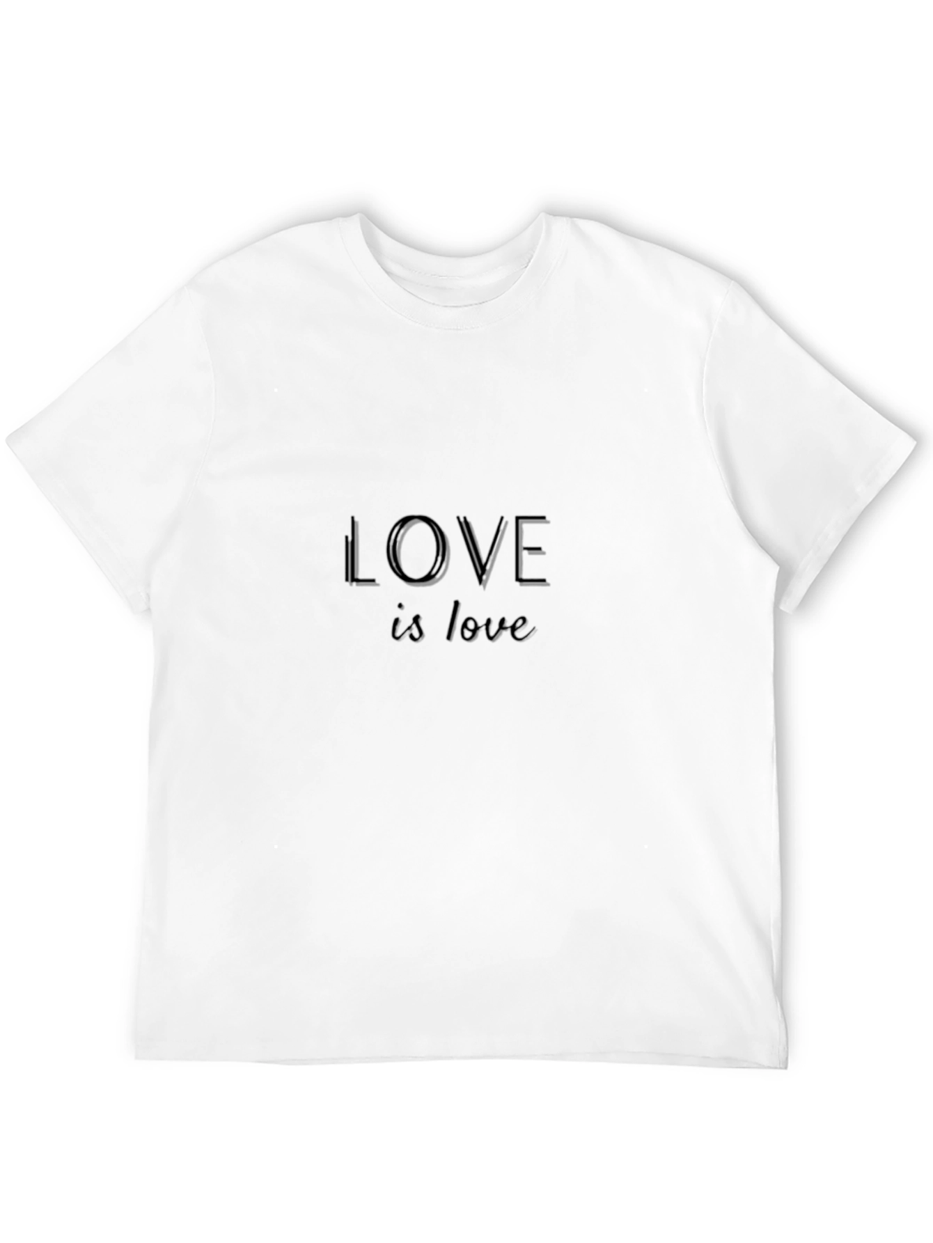 Love Is Love Black T-Shirt