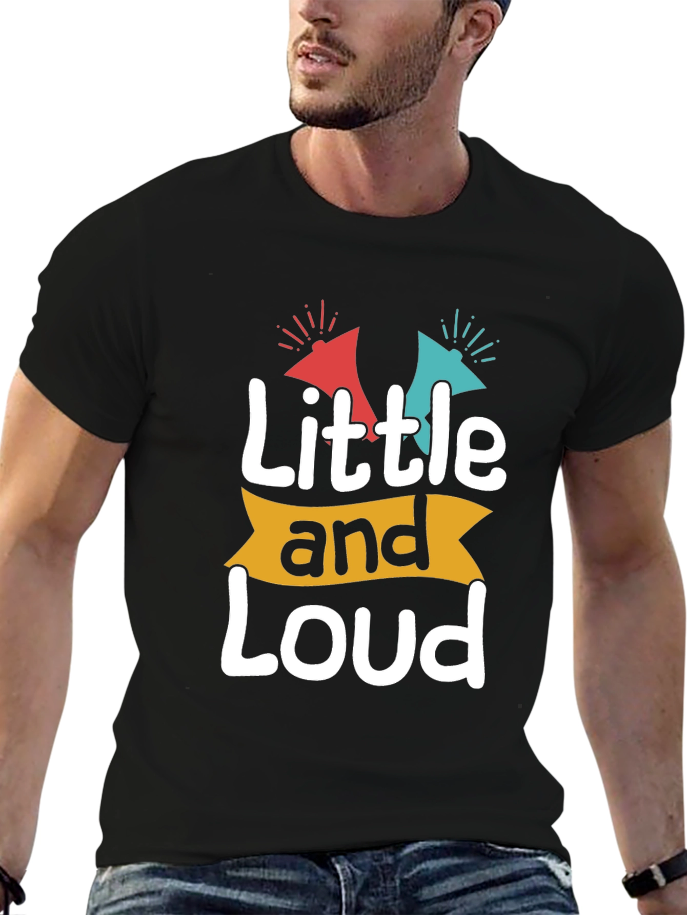 Little and Loud Graphic T-Shirt