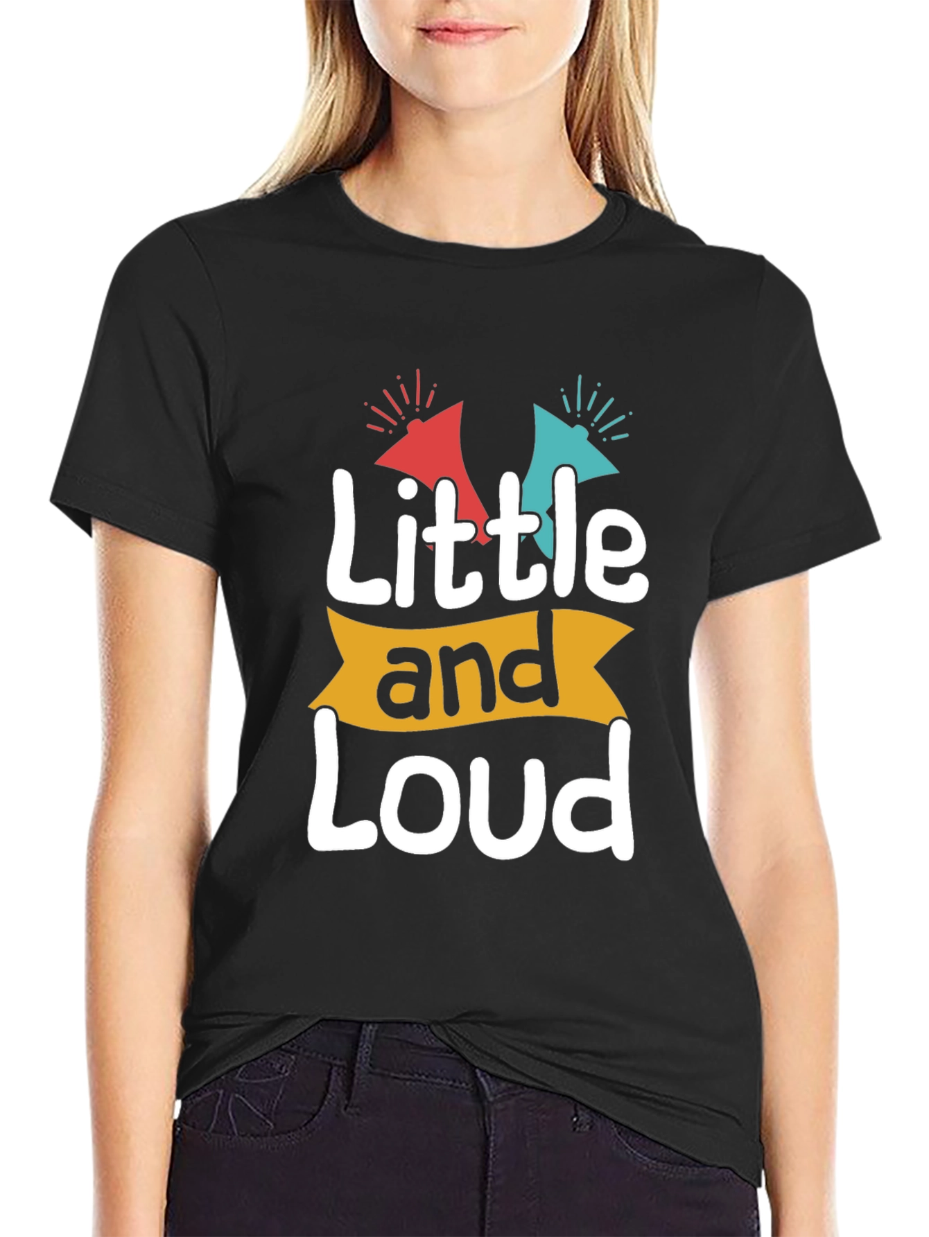 Little and Loud Graphic T-Shirt