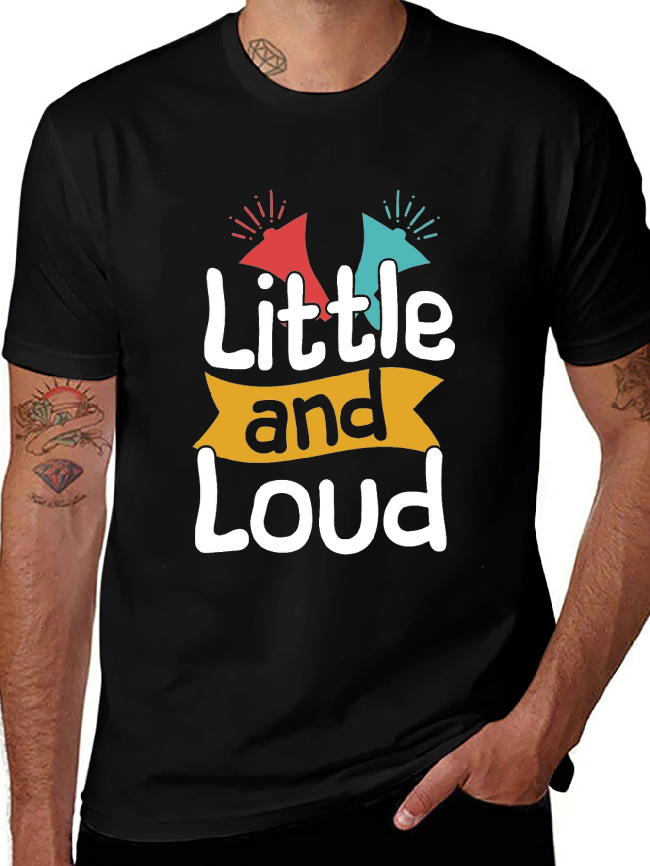 Little and Loud Graphic T-Shirt