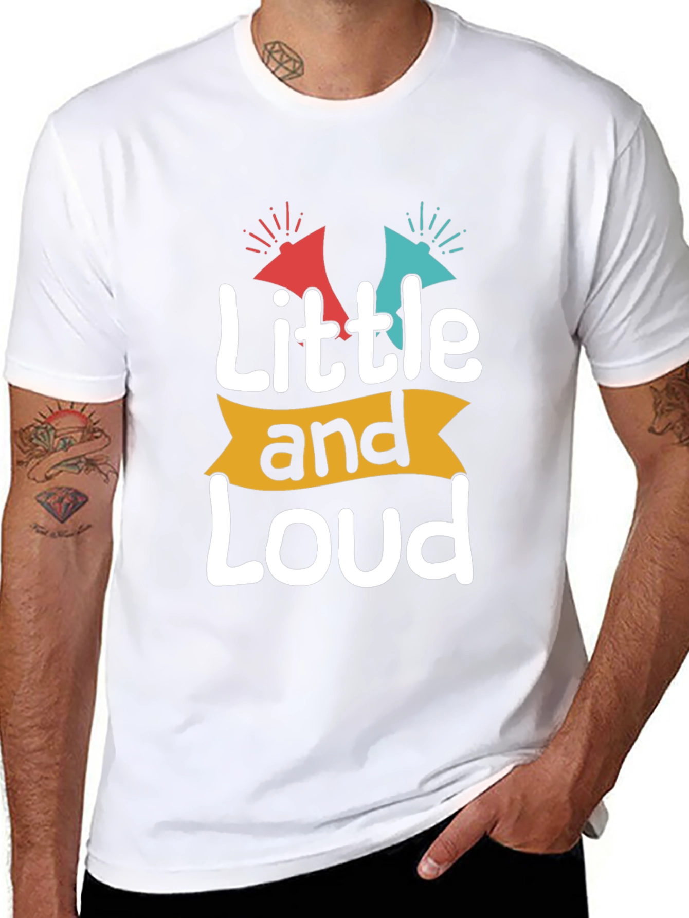 Little and Loud Graphic T-Shirt