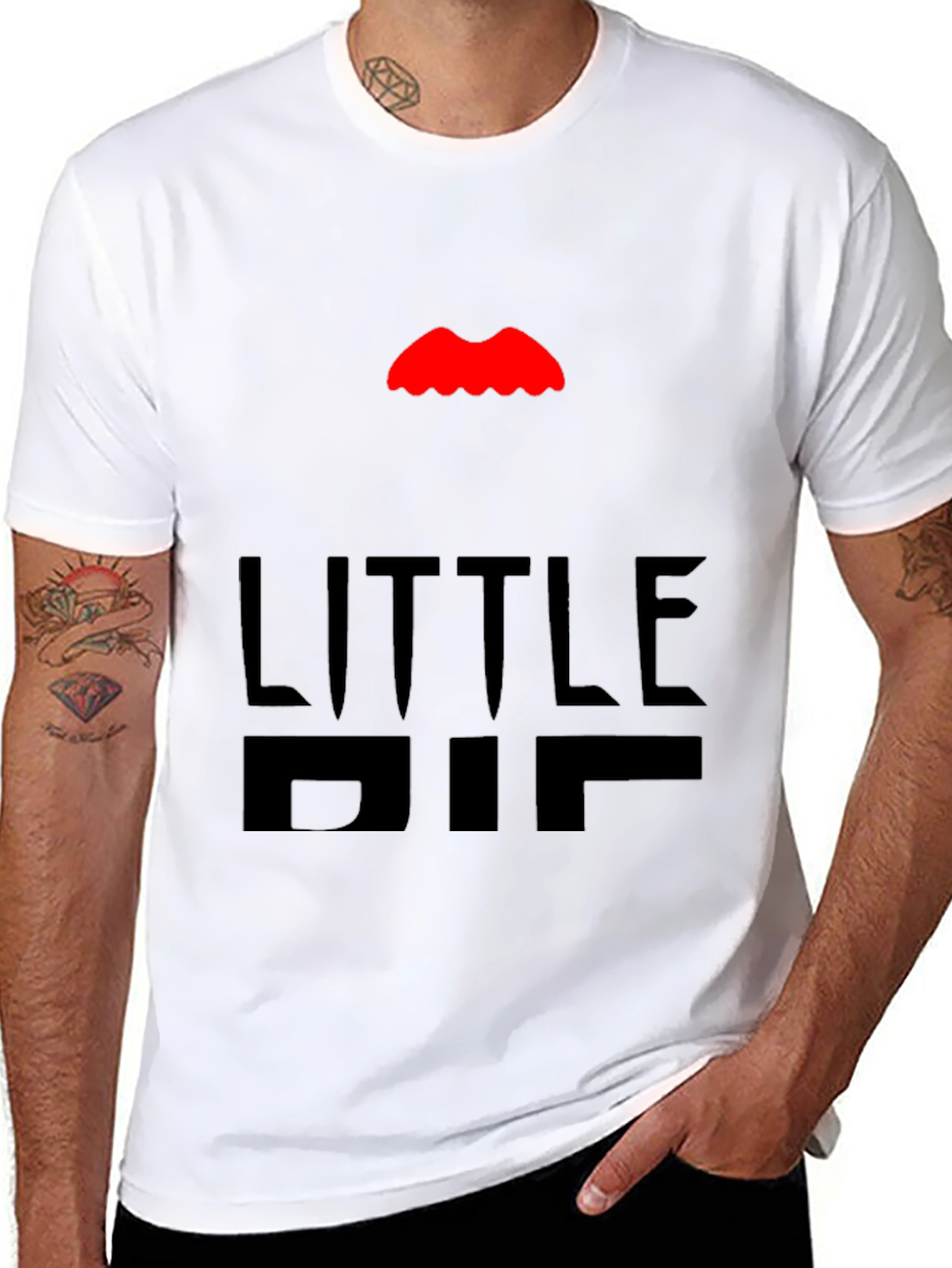 Little Big Tee - Funny Graphic T-Shirt