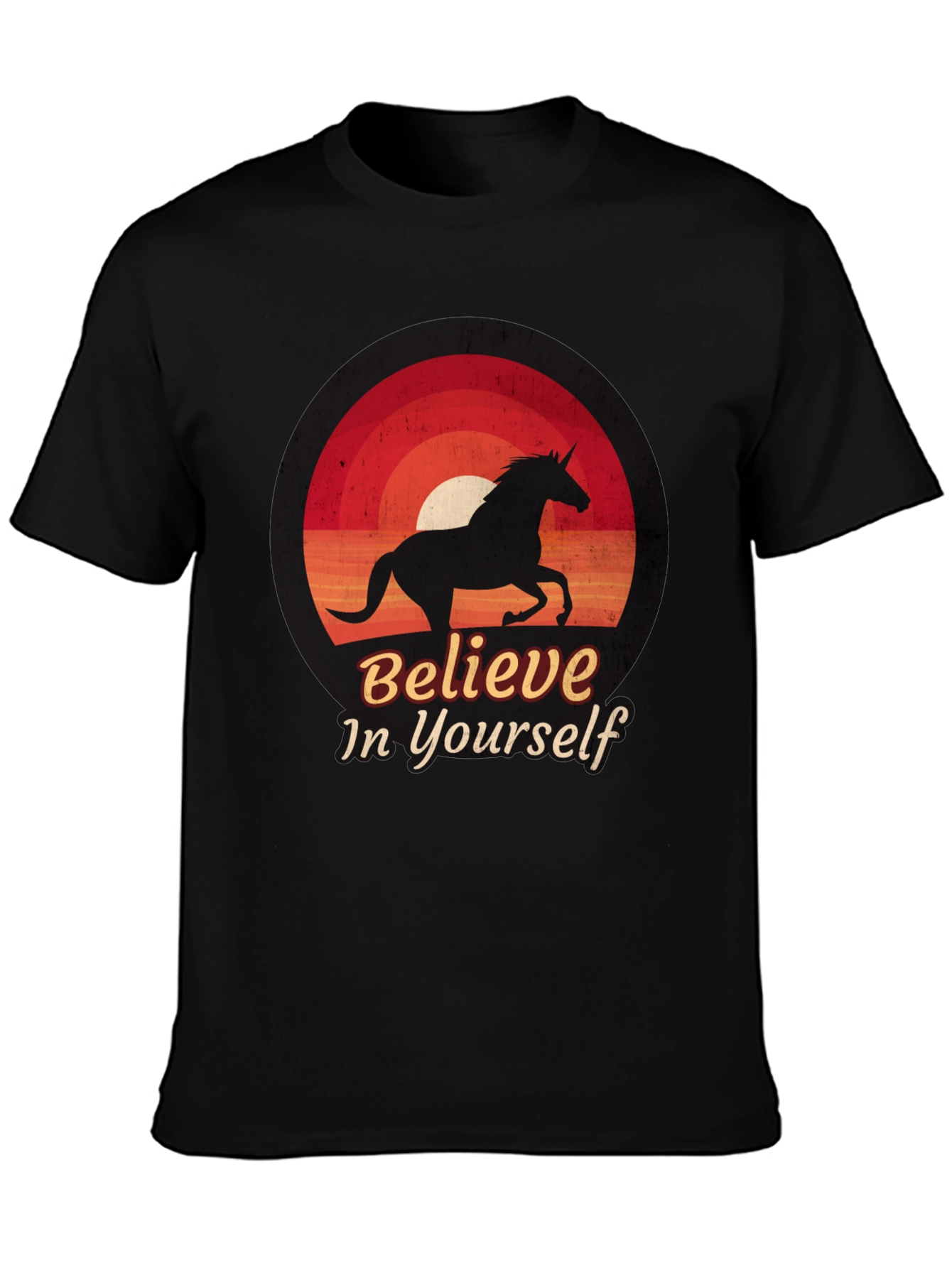 Believe in Yourself Unicorn Graphic Tee