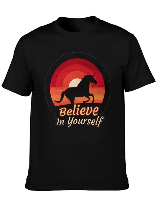 Believe in Yourself Unicorn Graphic Tee