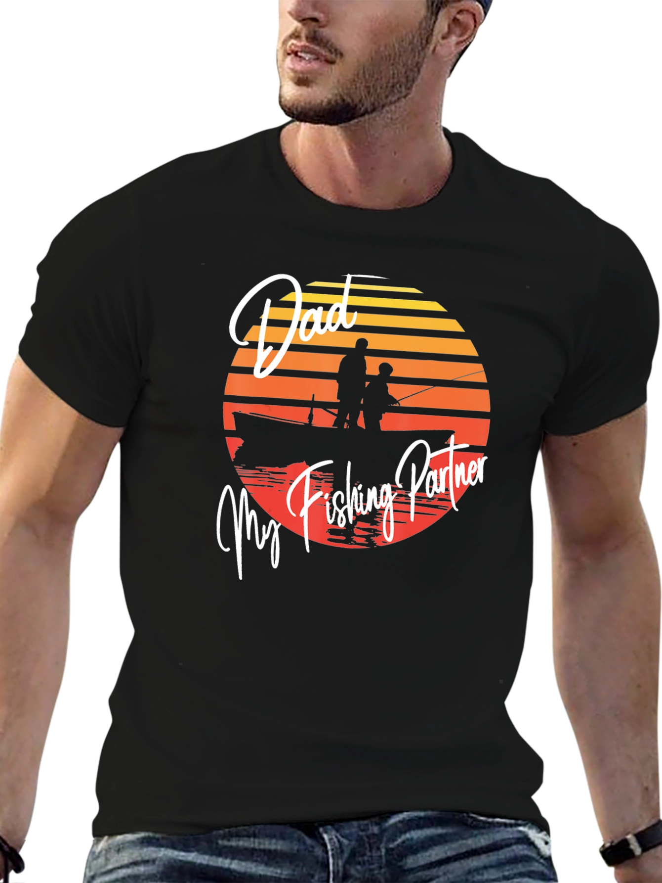 Dad My Fishing Partner T-Shirt