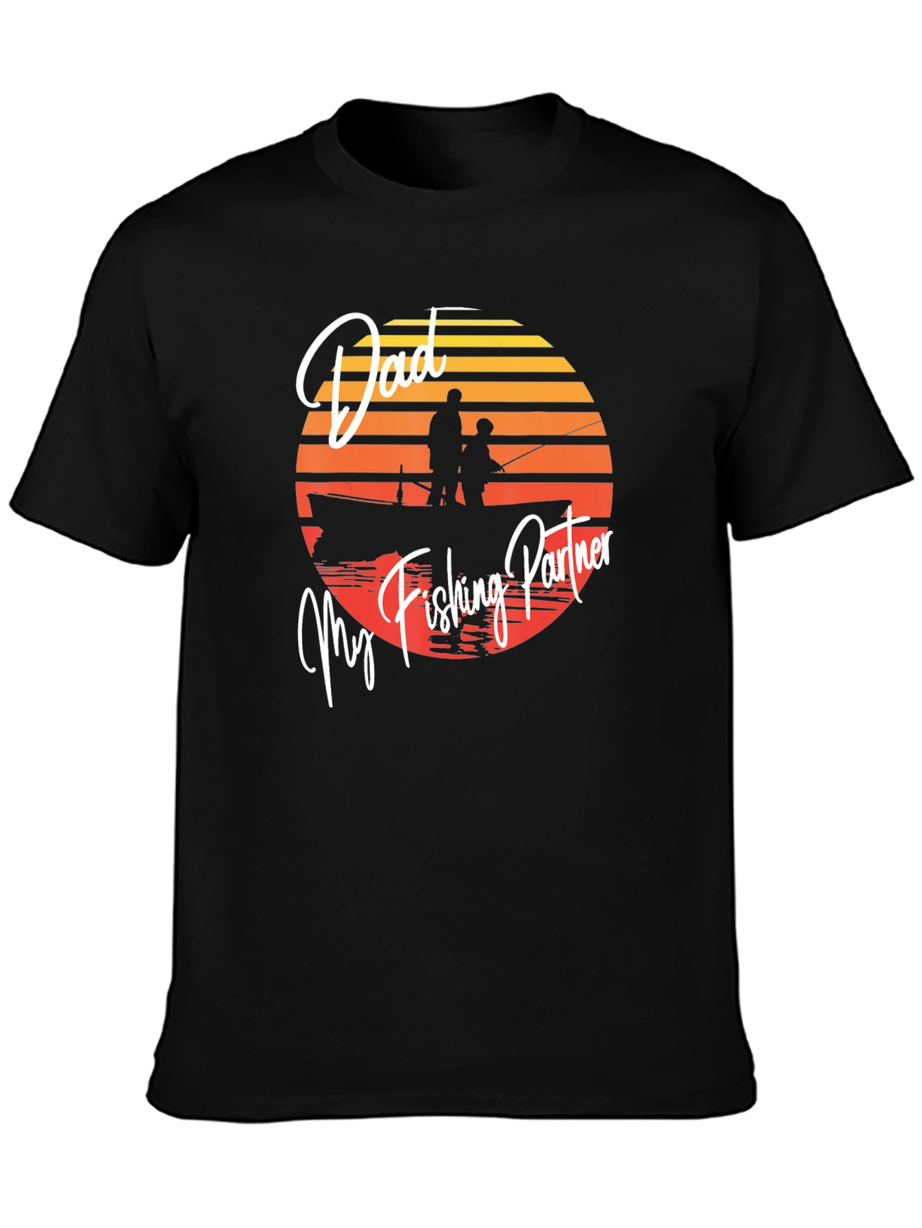 Dad My Fishing Partner T-Shirt