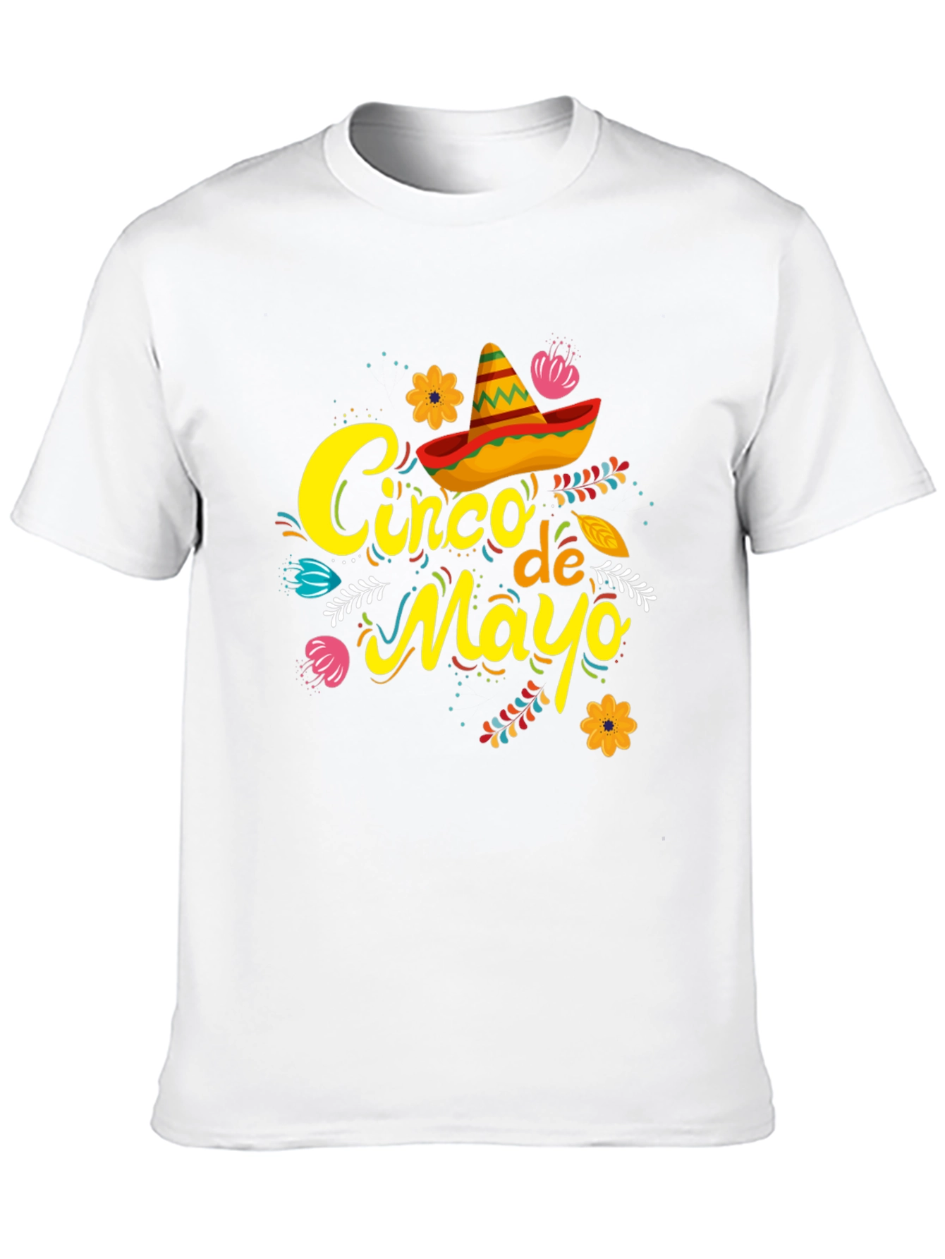 Cinco de Mayo T-Shirt - Black Graphic Tee
