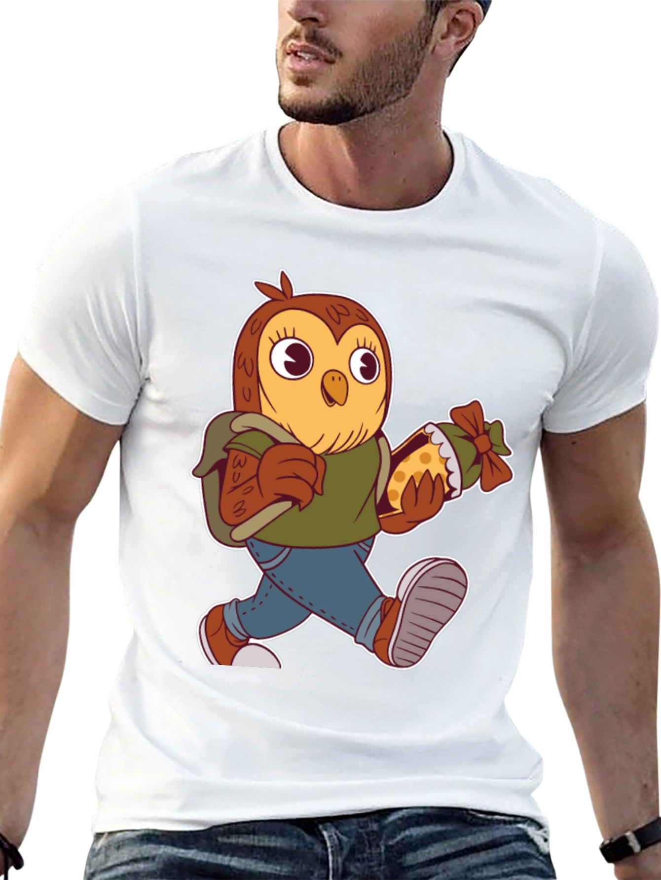 Cartoon Owl T-Shirt