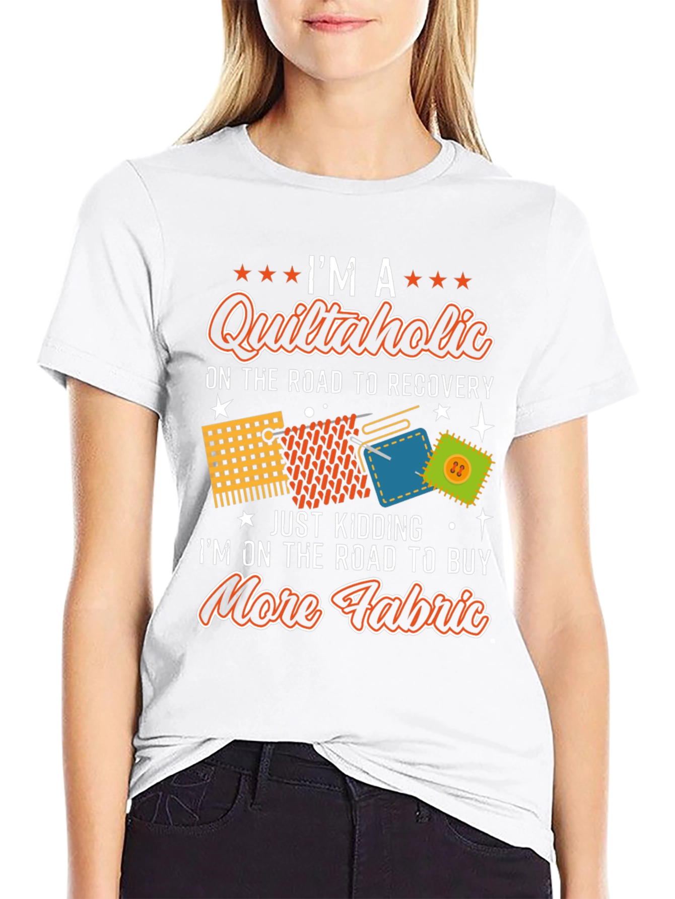 Quiltaholic T-Shirt - Funny Quilting Lover Tee