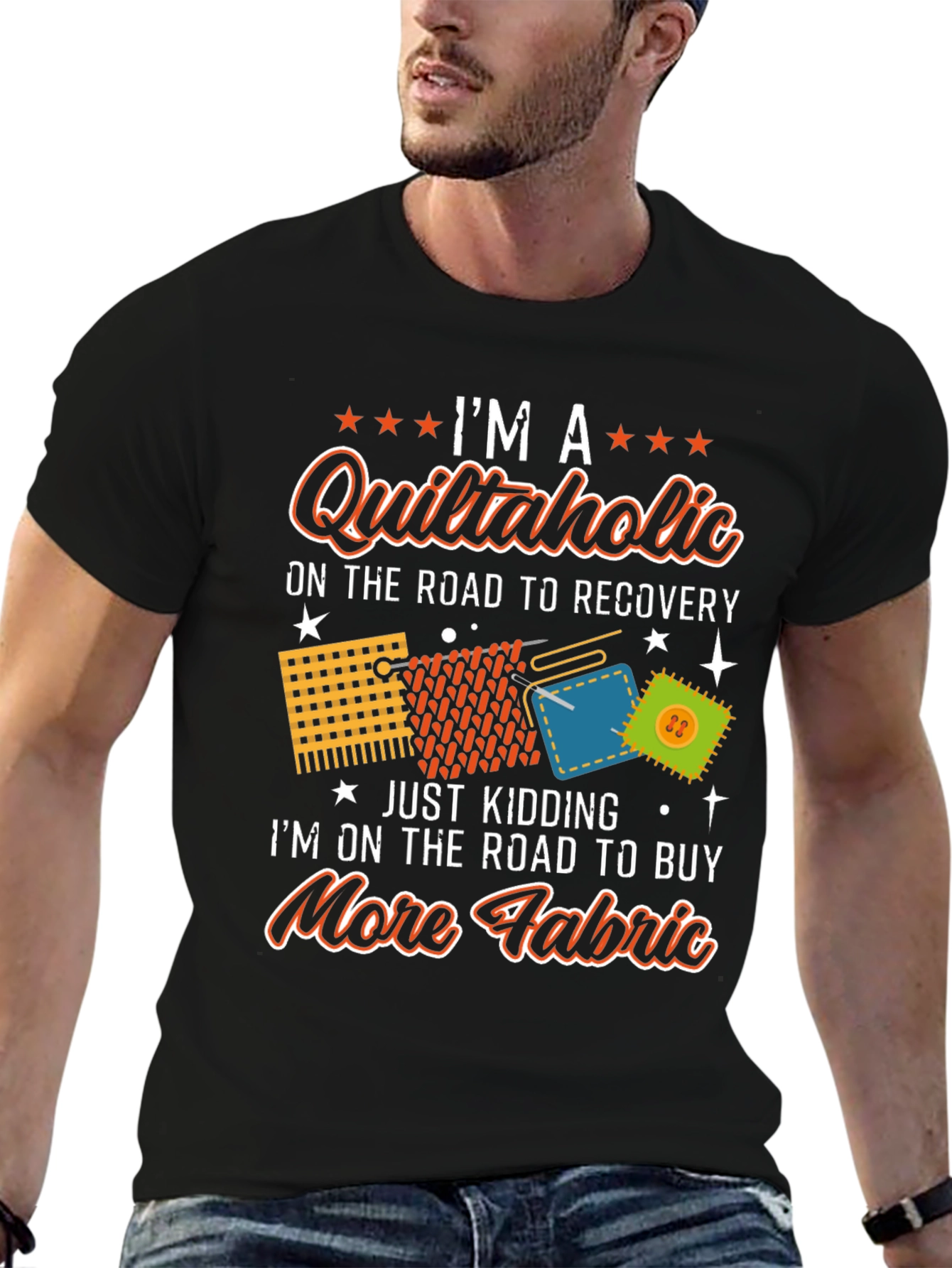 Quiltaholic T-Shirt - Funny Quilting Lover Tee