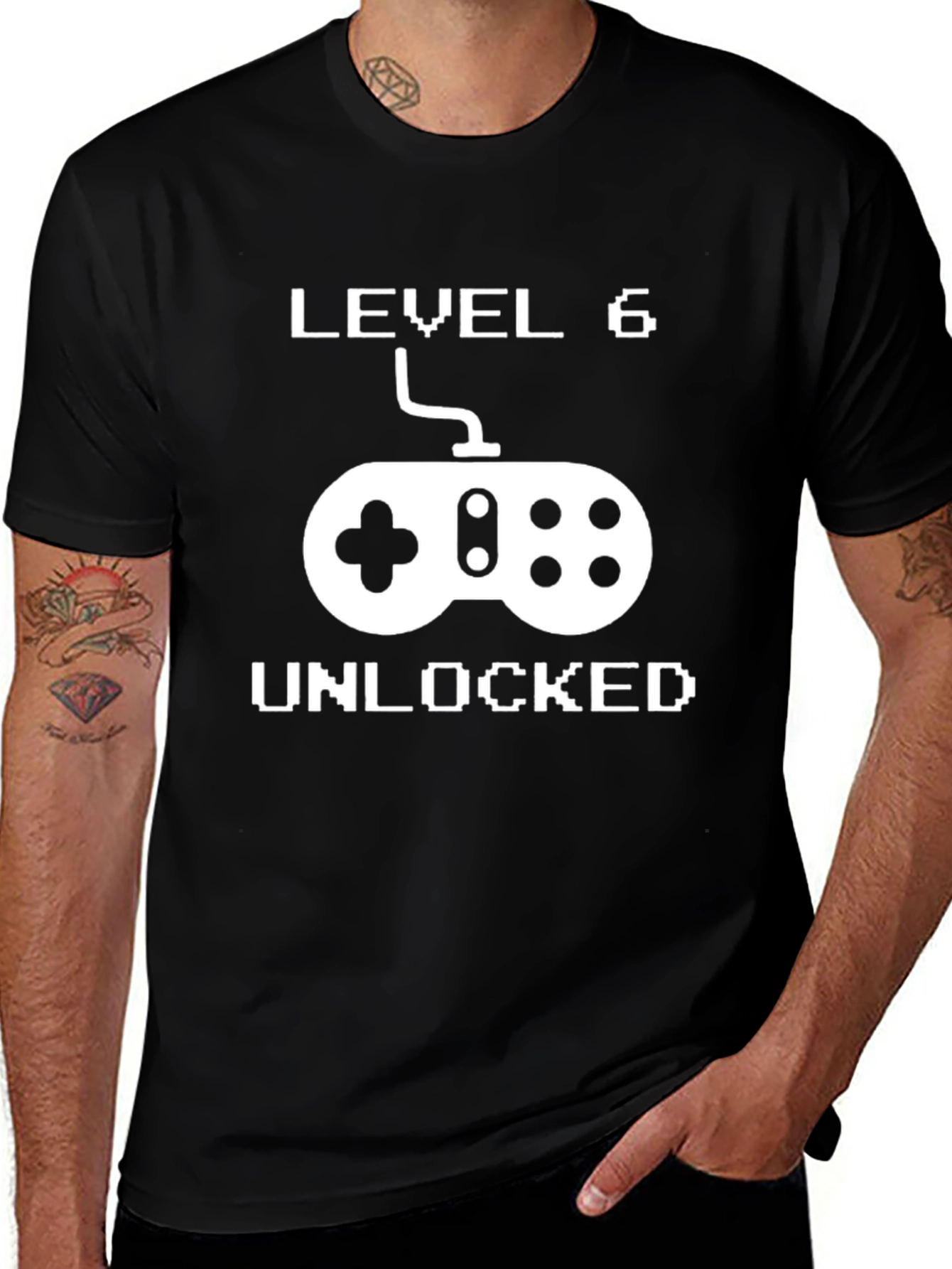 Level 6 Unlocked Gamer T-Shirt