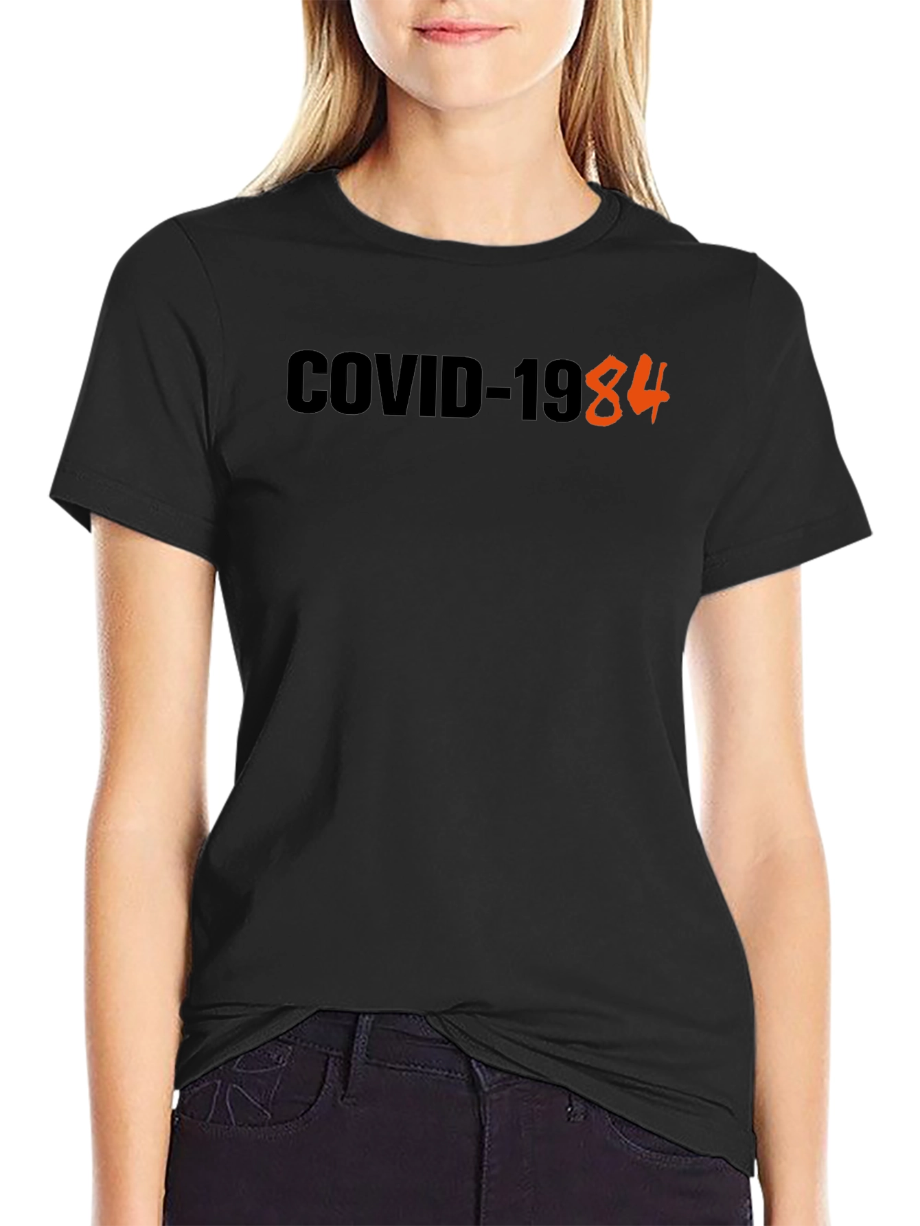 COVID-1984 Graphic Tee - Statement T-Shirt