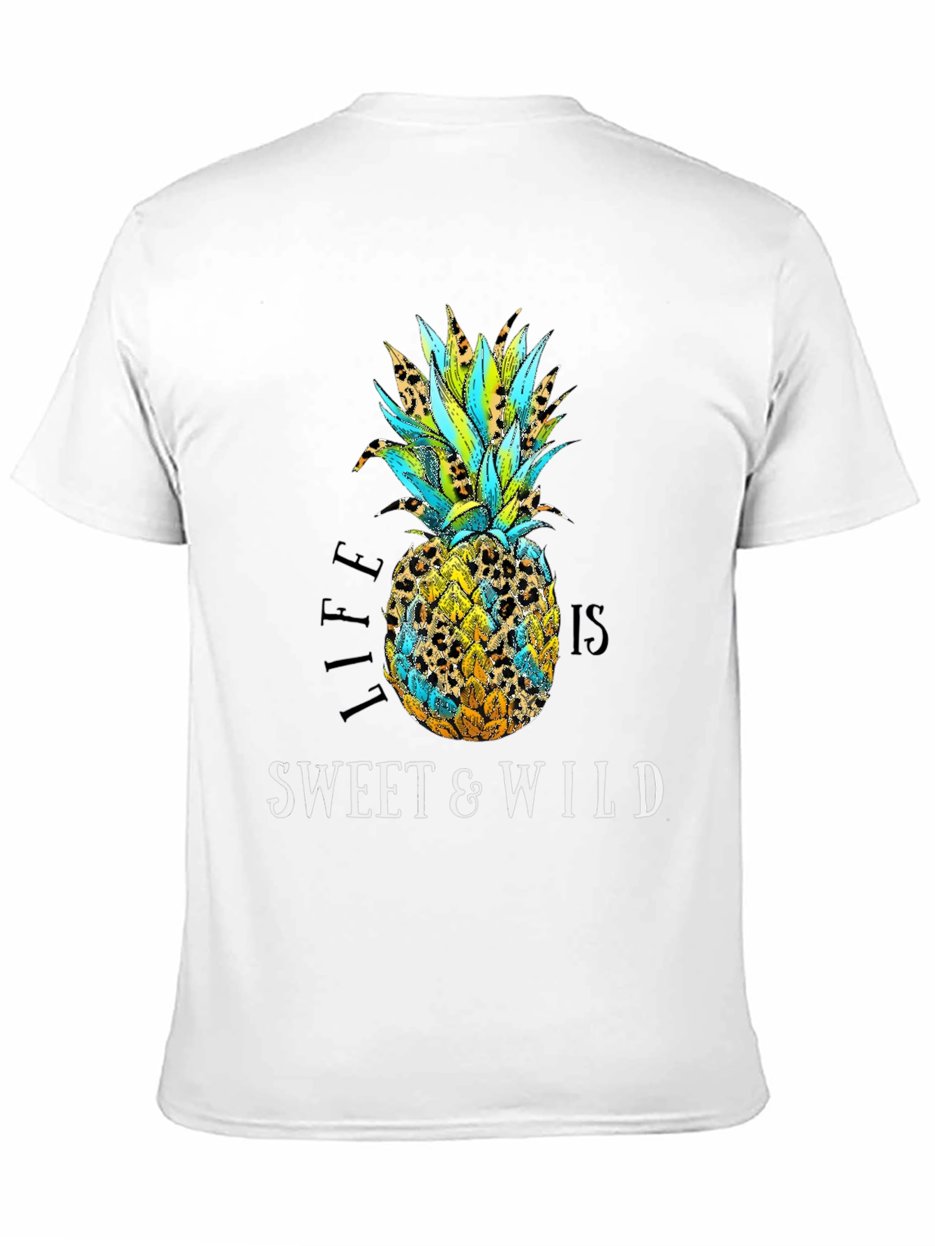 Sweet & Wild Pineapple Graphic Tee