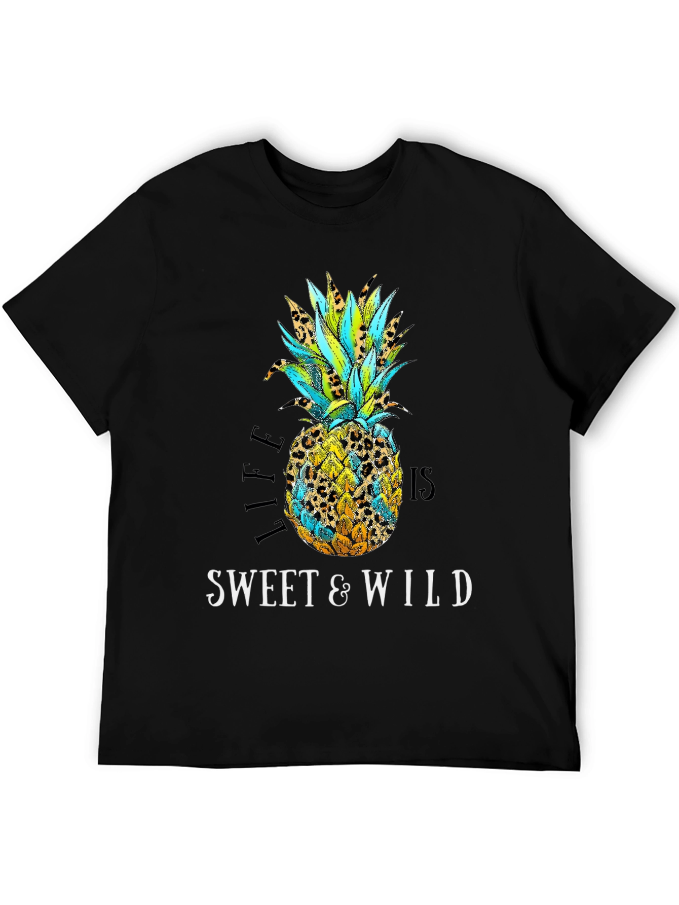 Sweet & Wild Pineapple Graphic Tee