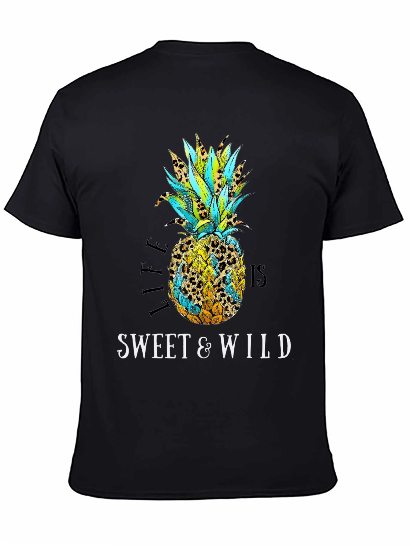 Sweet & Wild Pineapple Graphic Tee
