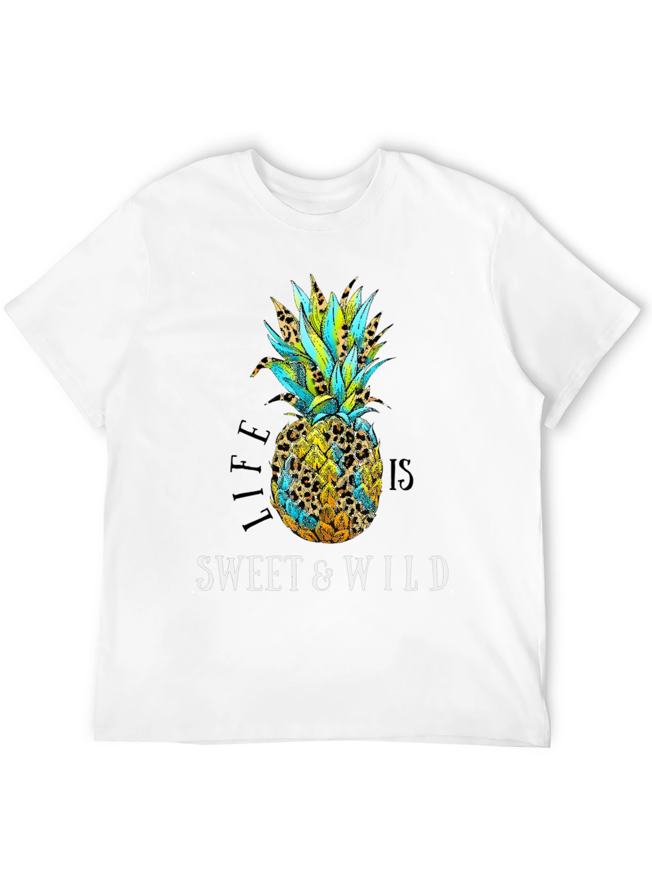 Sweet & Wild Pineapple Graphic Tee