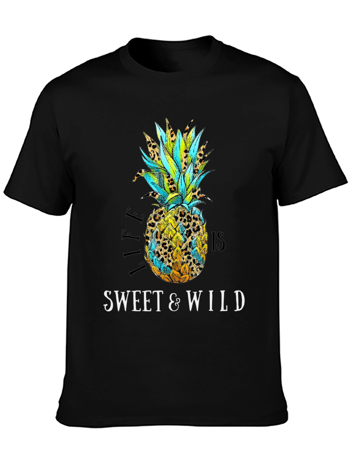 Sweet & Wild Pineapple Graphic Tee