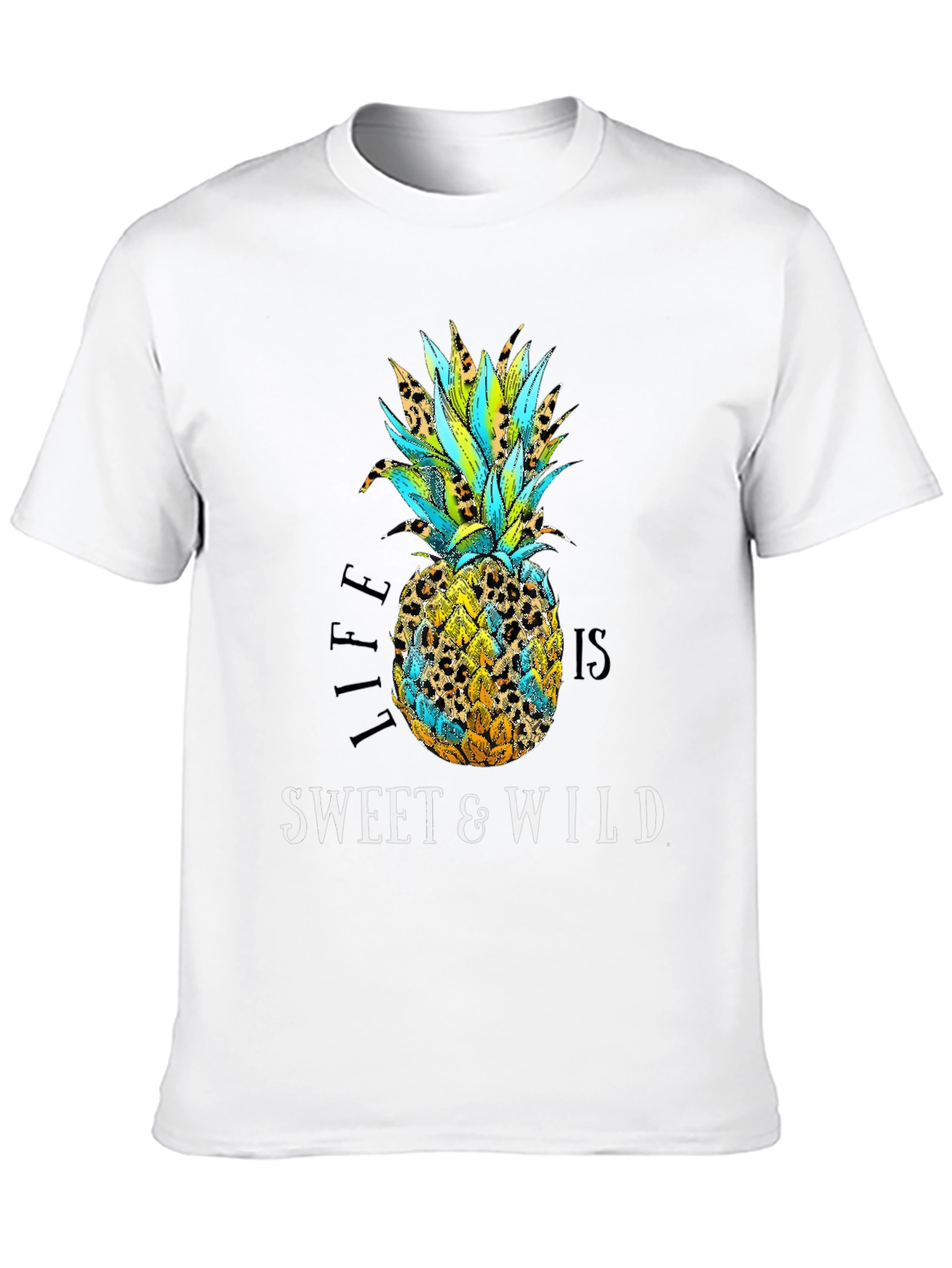 Sweet & Wild Pineapple Graphic Tee