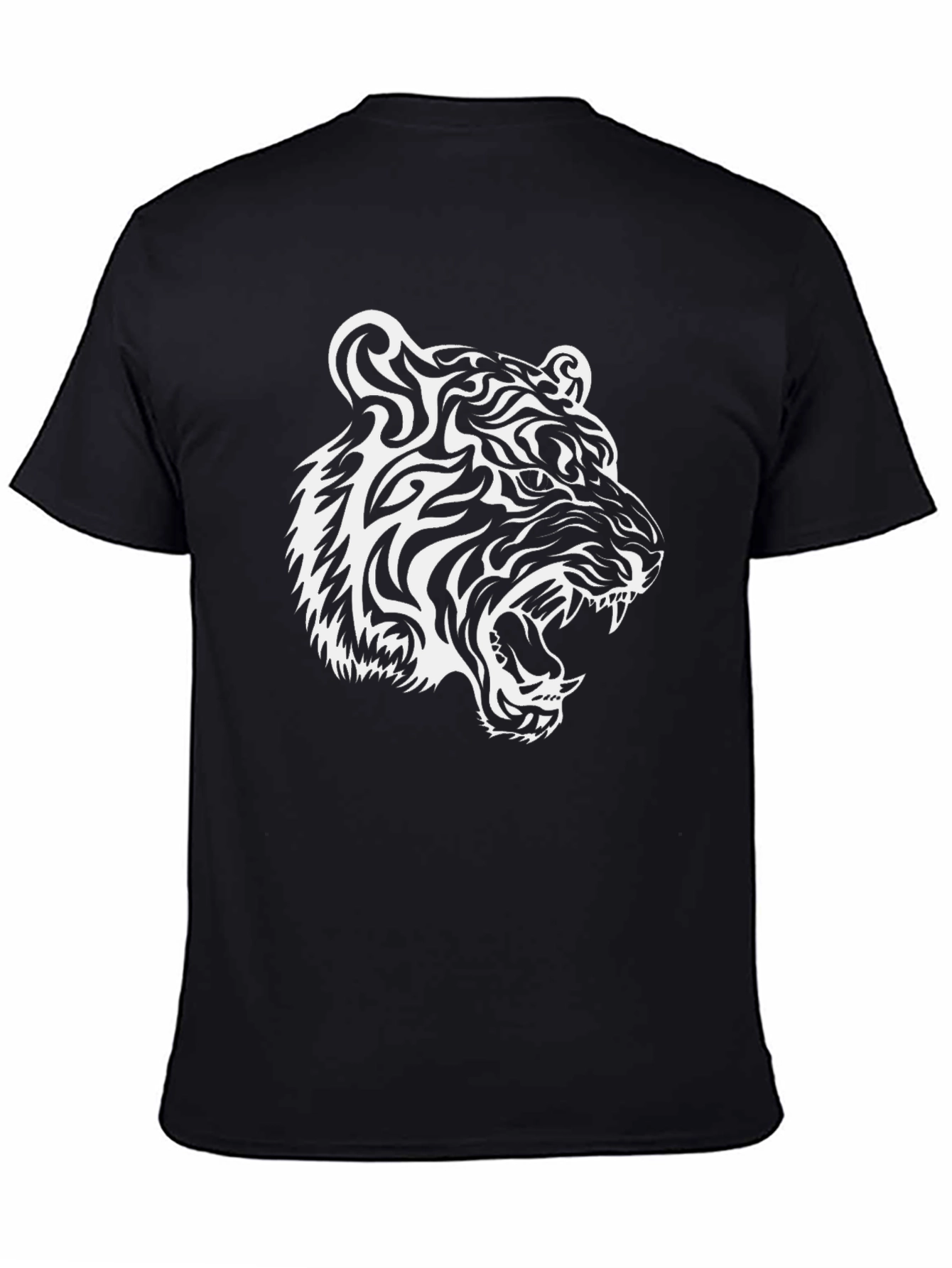Black Tiger Graphic Tee - Bold and Stylish