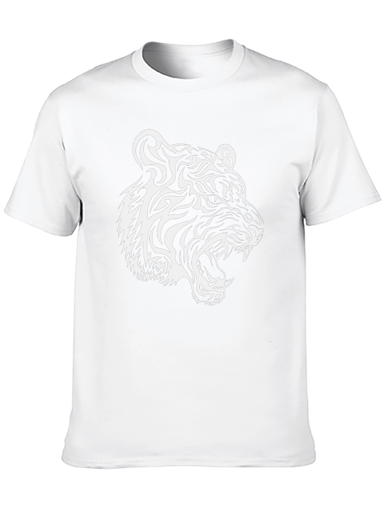 Black Tiger Graphic Tee - Bold and Stylish