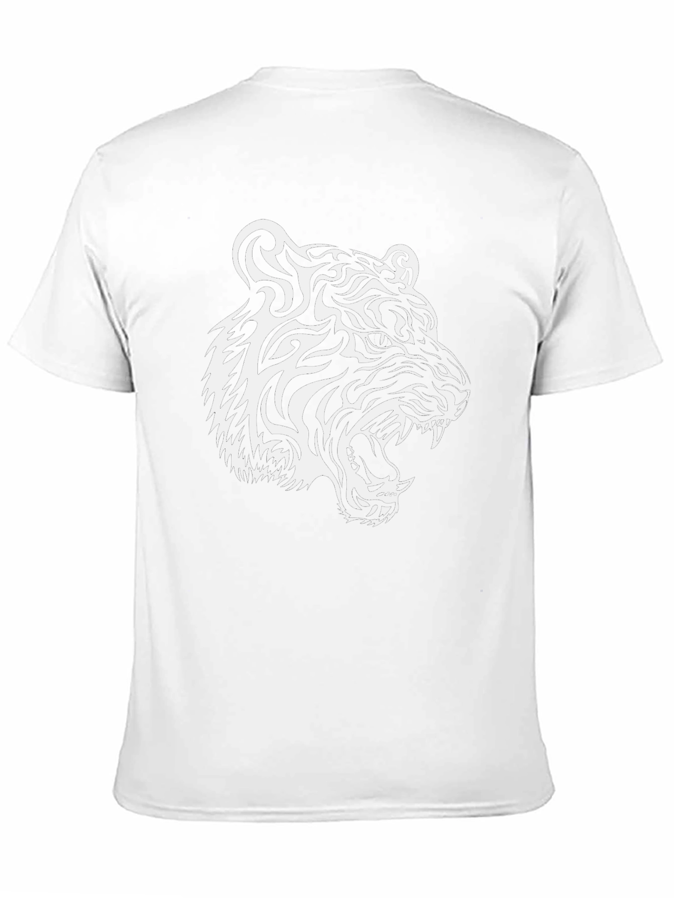 Black Tiger Graphic Tee - Bold and Stylish