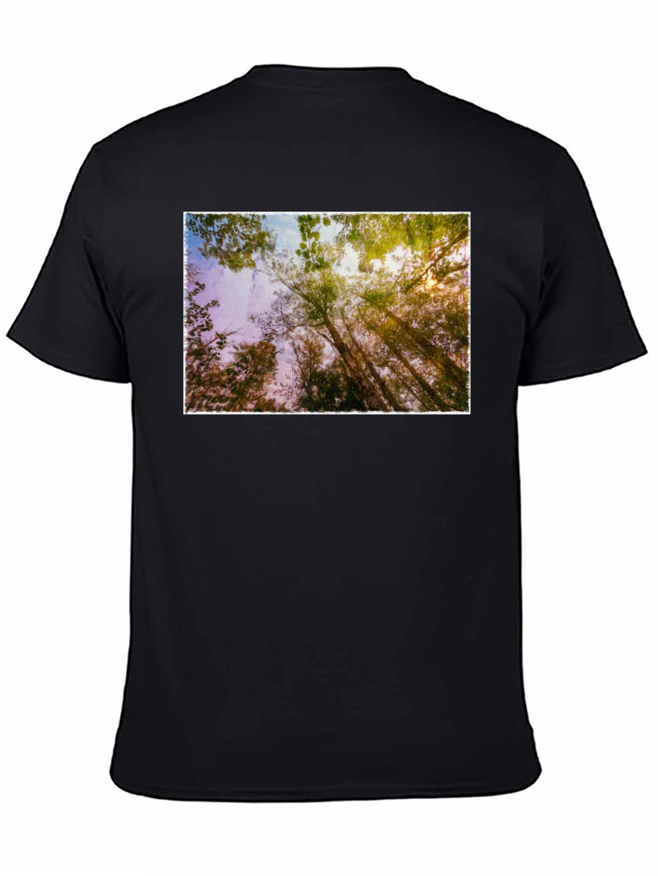 Natures Light Black T-Shirt