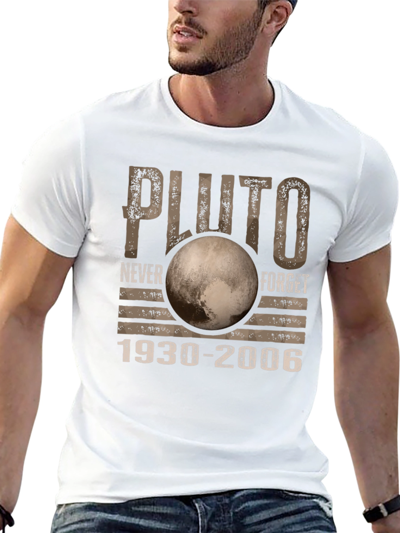 Pluto Never Forget 1930-2006 Graphic Tee