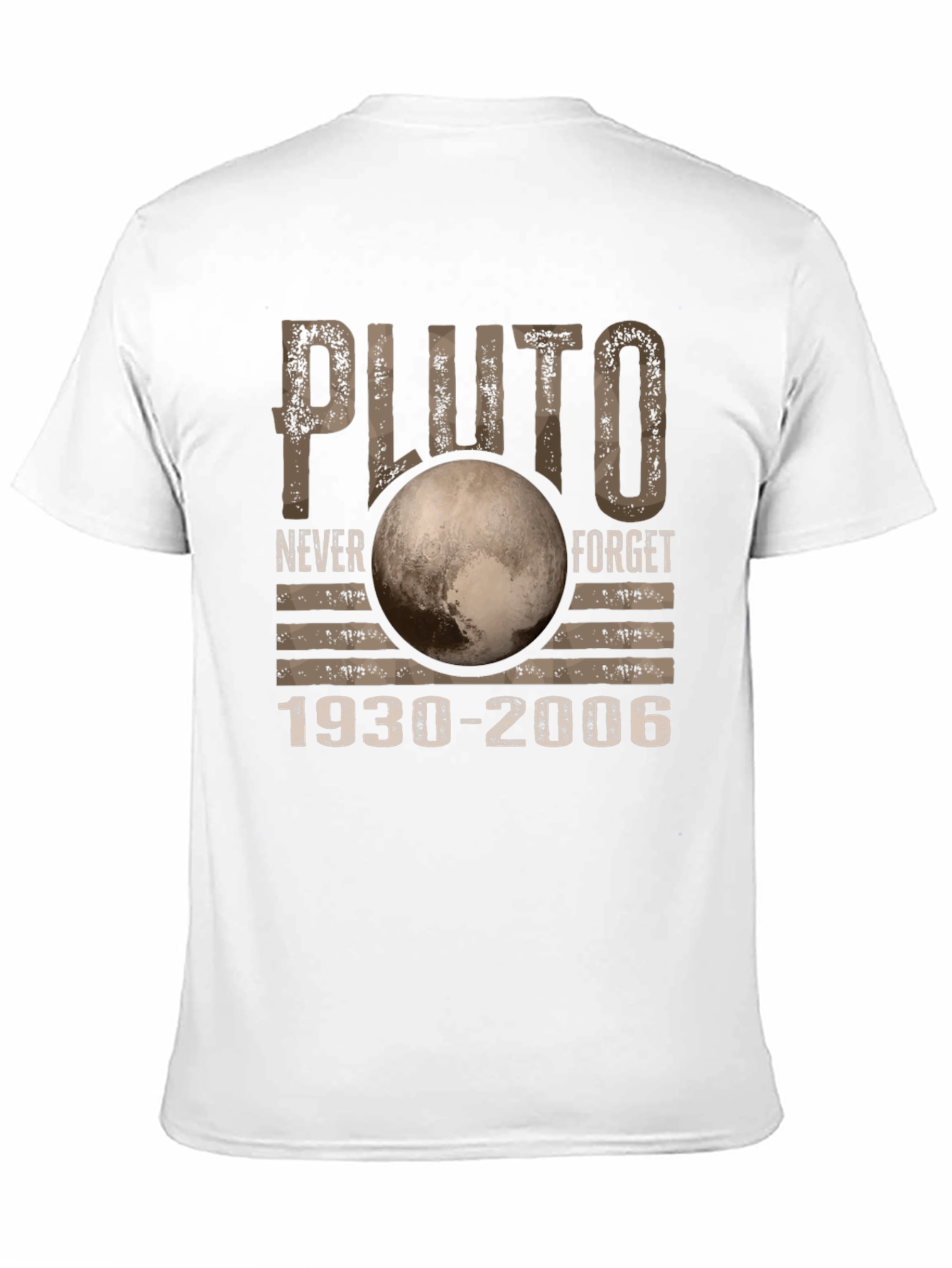 Pluto Never Forget 1930-2006 Graphic Tee