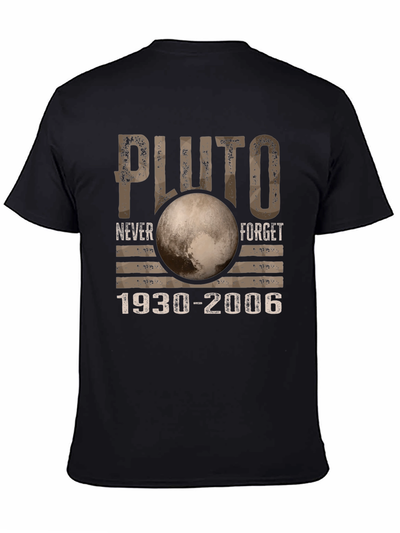 Pluto Never Forget 1930-2006 Graphic Tee