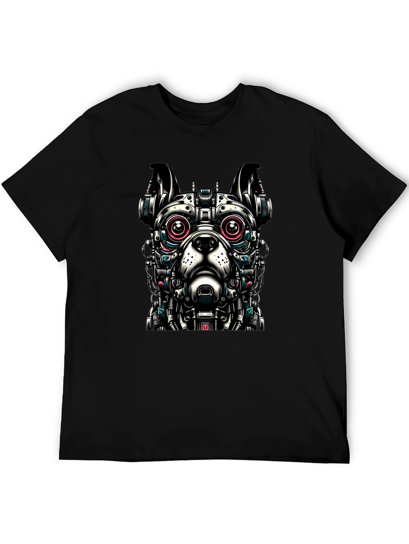 Robot Dog Graphic T-Shirt - Unique Design