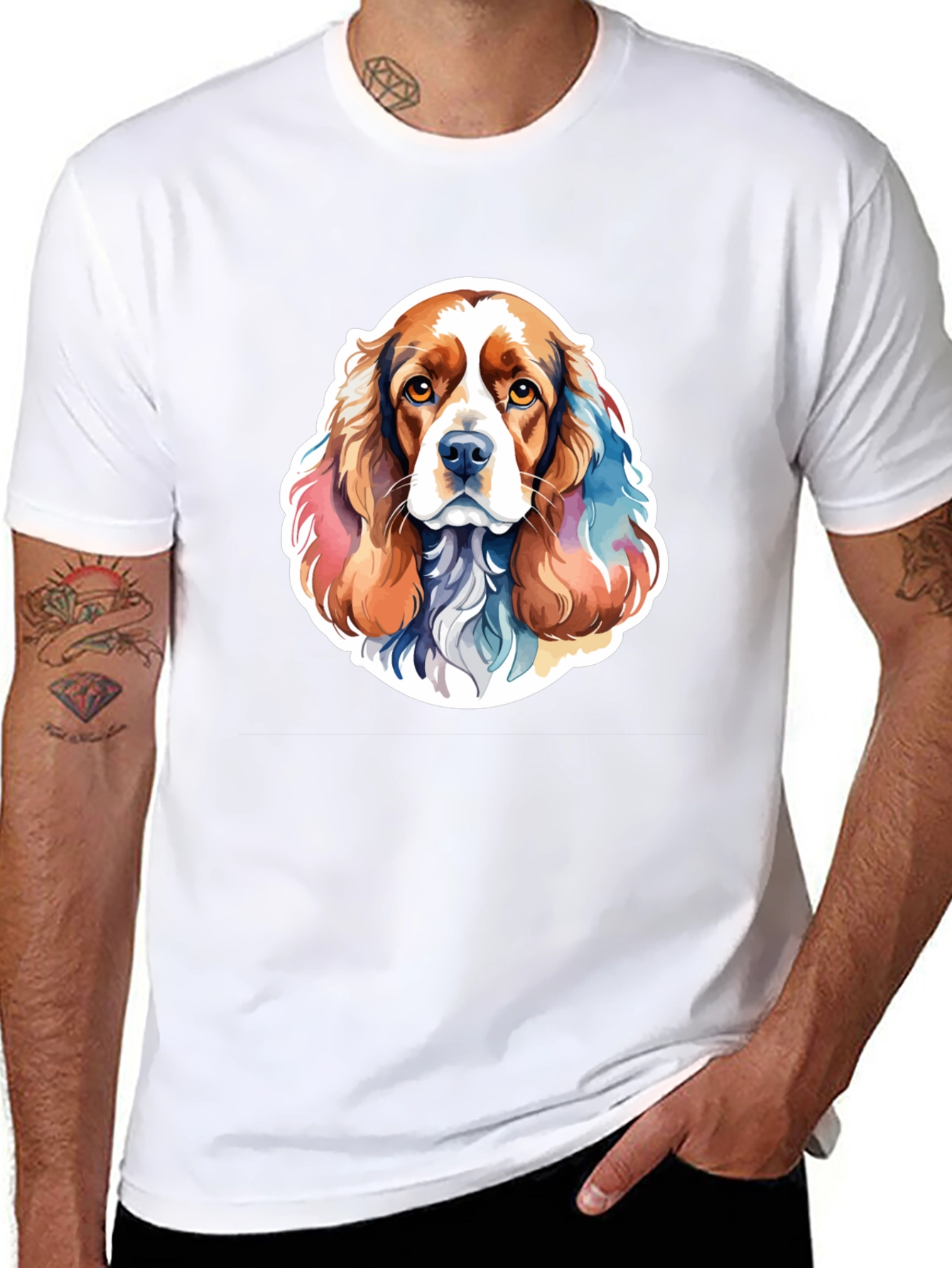 Dog Breed Watercolor T-Shirt