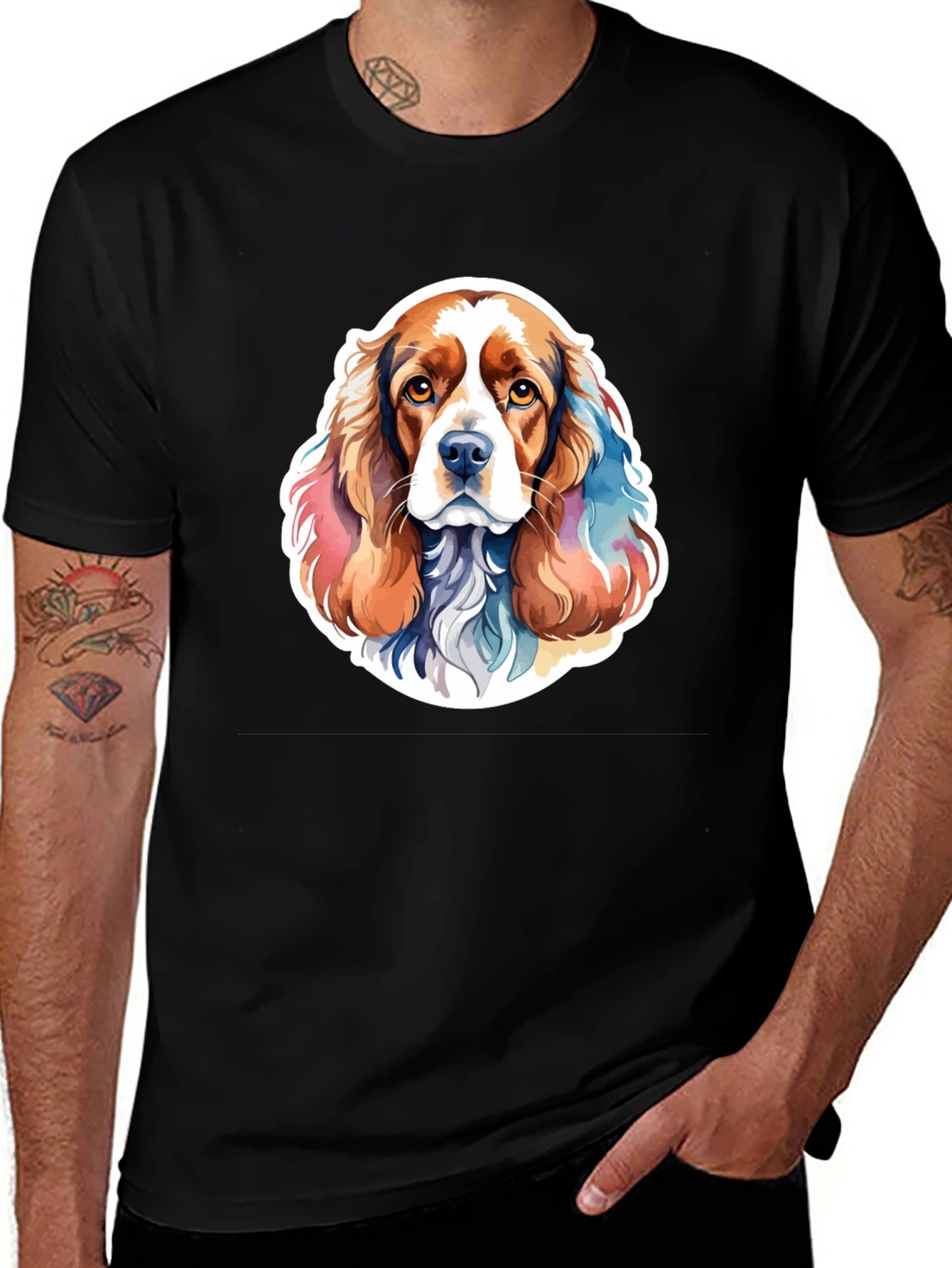 Dog Breed Watercolor T-Shirt
