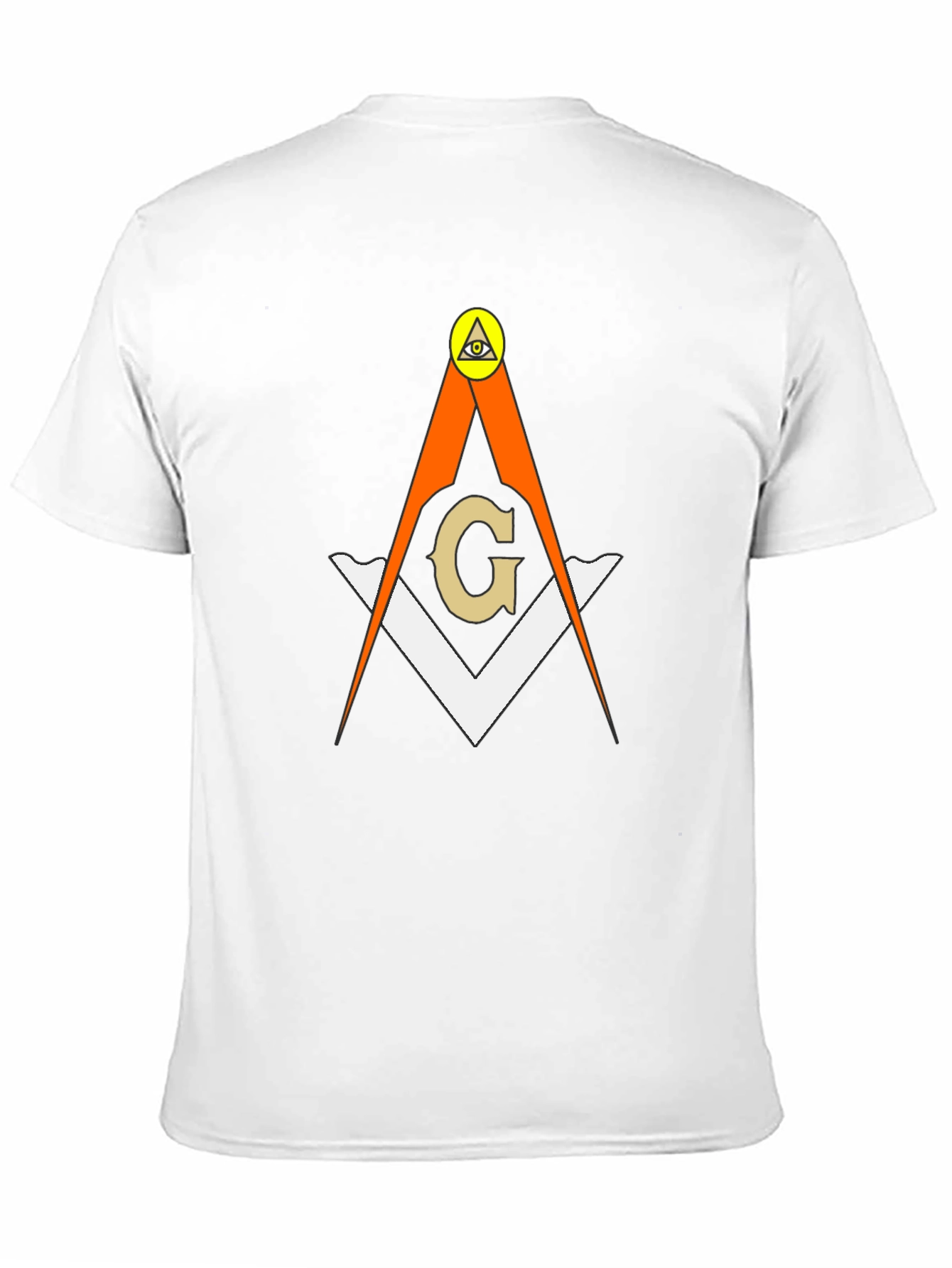 Masonic Symbol T-Shirt - Eye of Providence Design