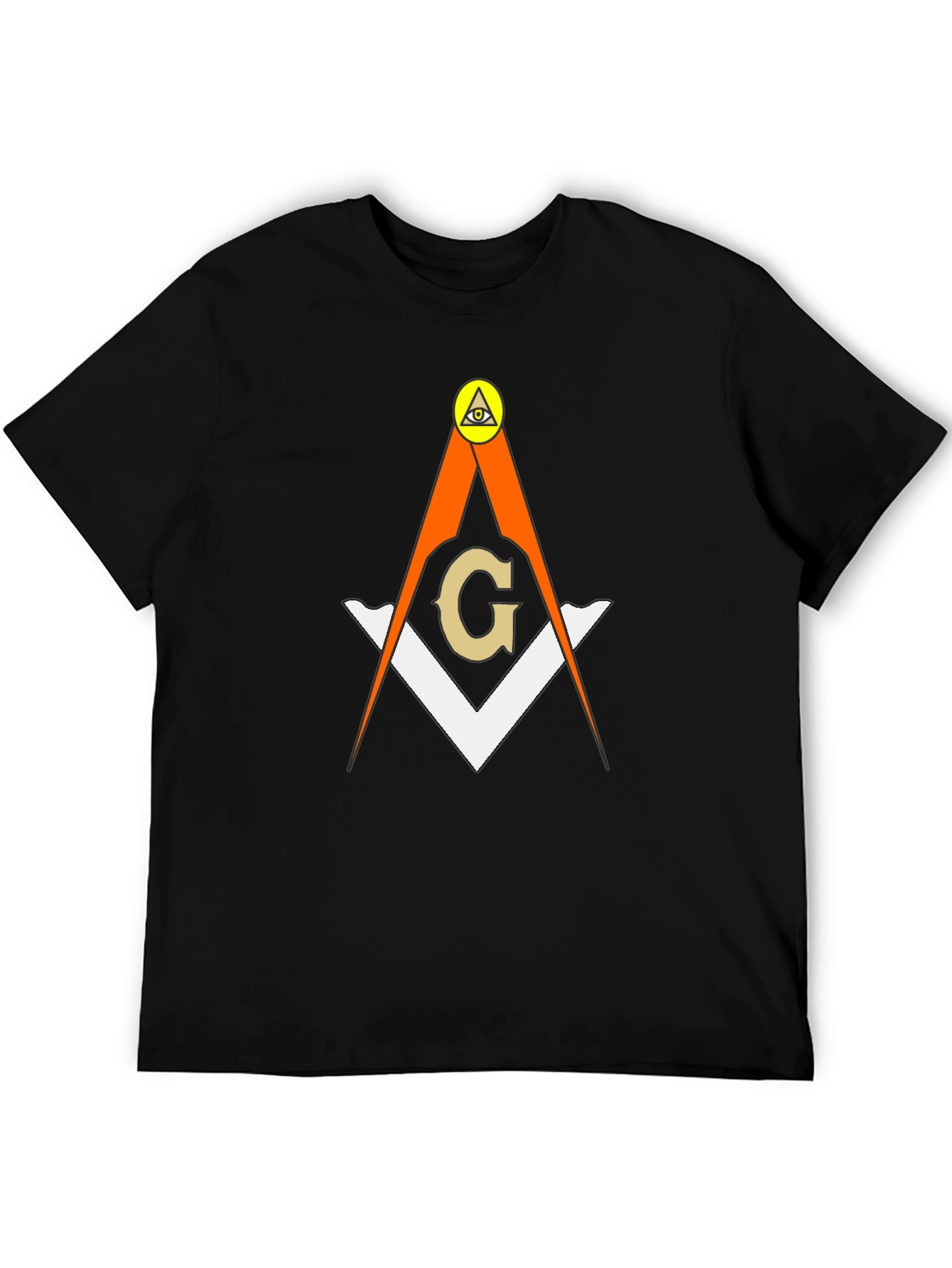Masonic Symbol T-Shirt - Eye of Providence Design