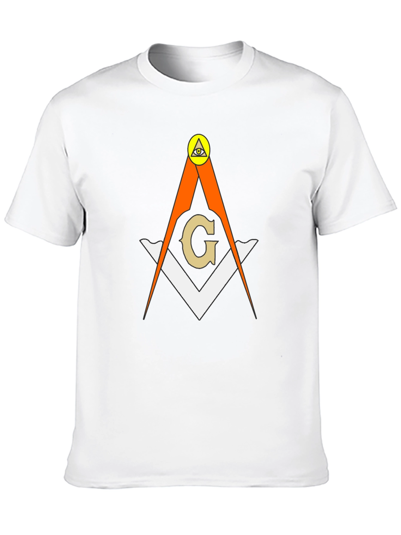 Masonic Symbol T-Shirt - Eye of Providence Design